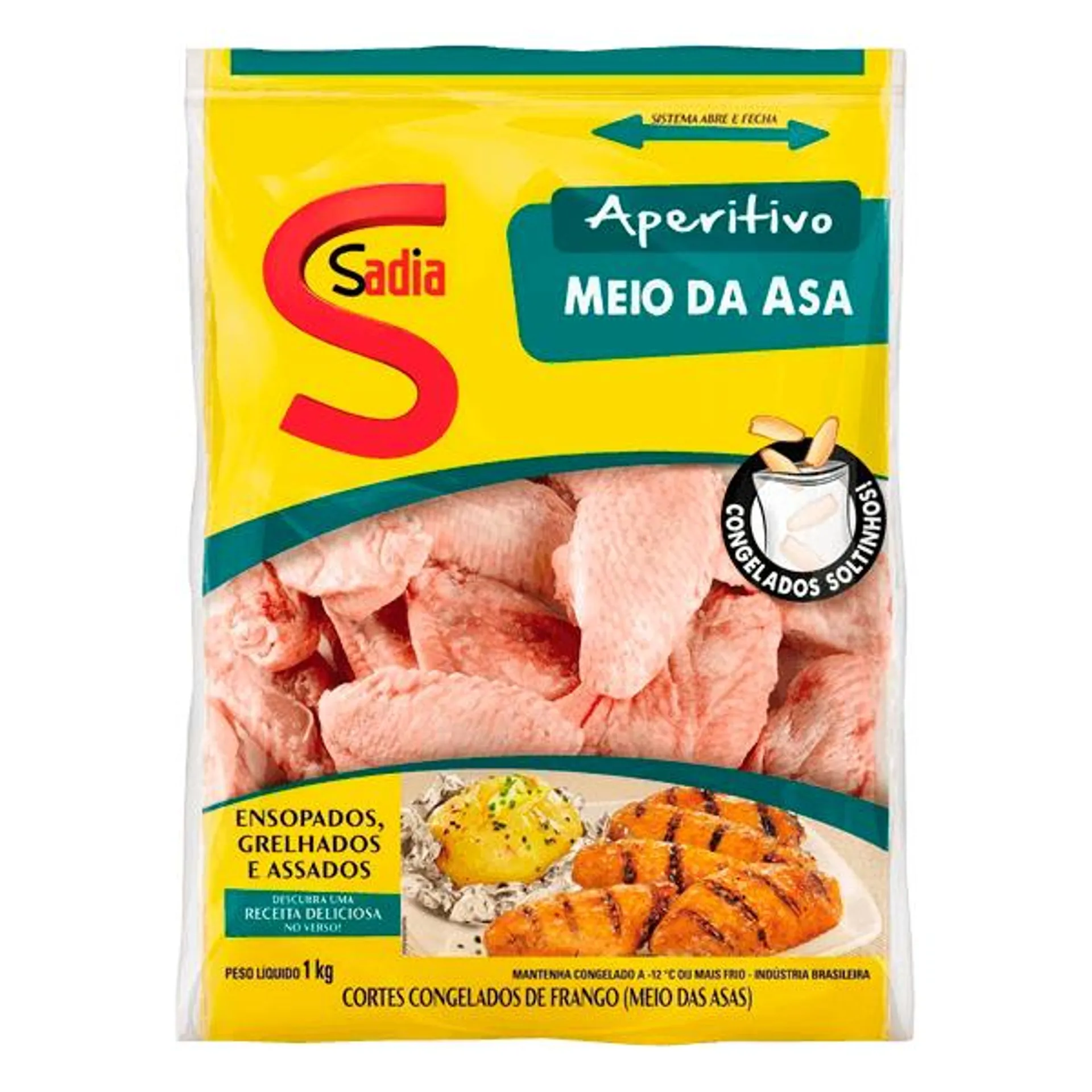 Meio da Asa de Frango Sadia 1kg