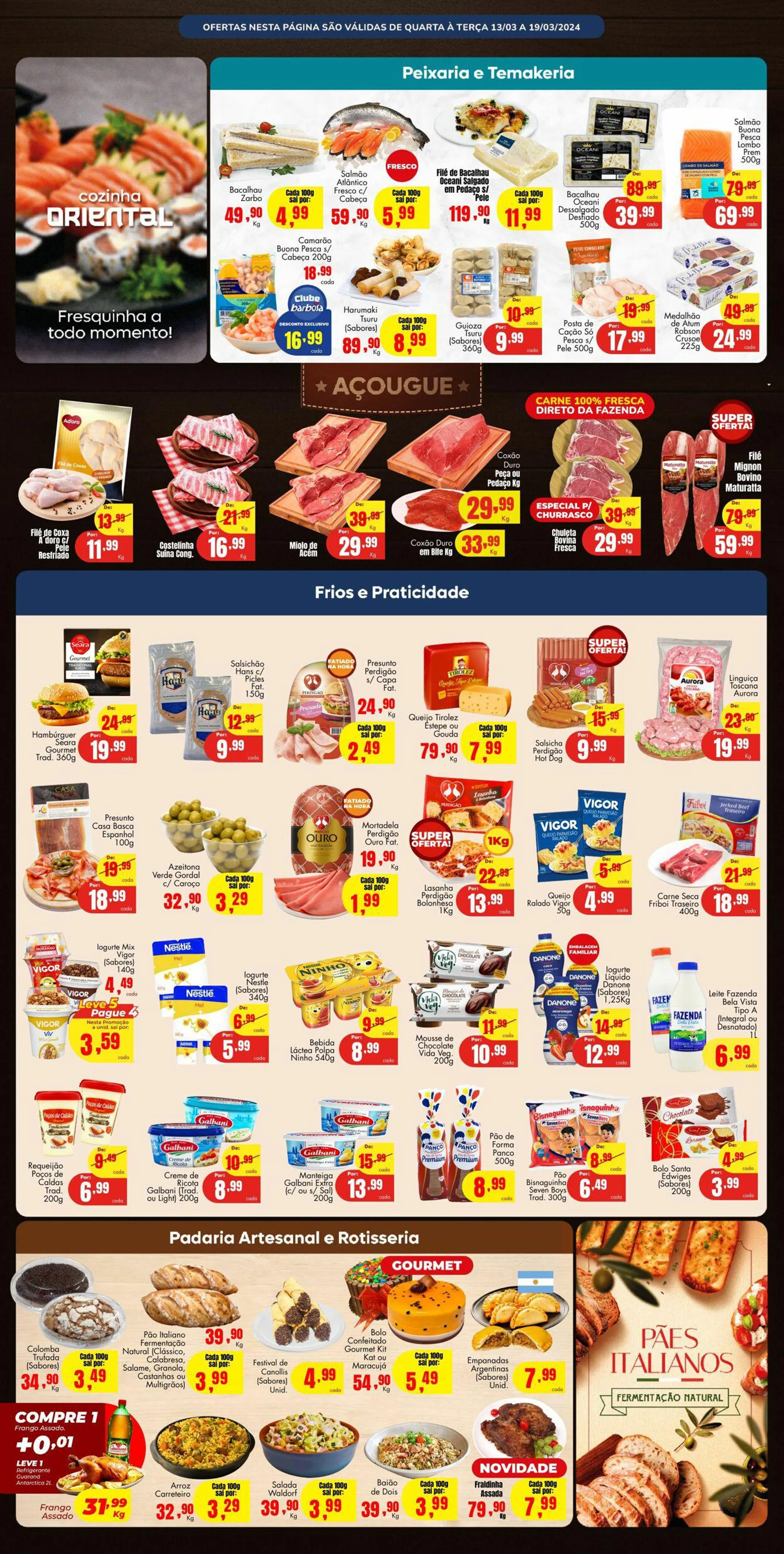 Encarte de Barbosa Supermercados 13 de março até 19 de março 2024 - Pagina 2