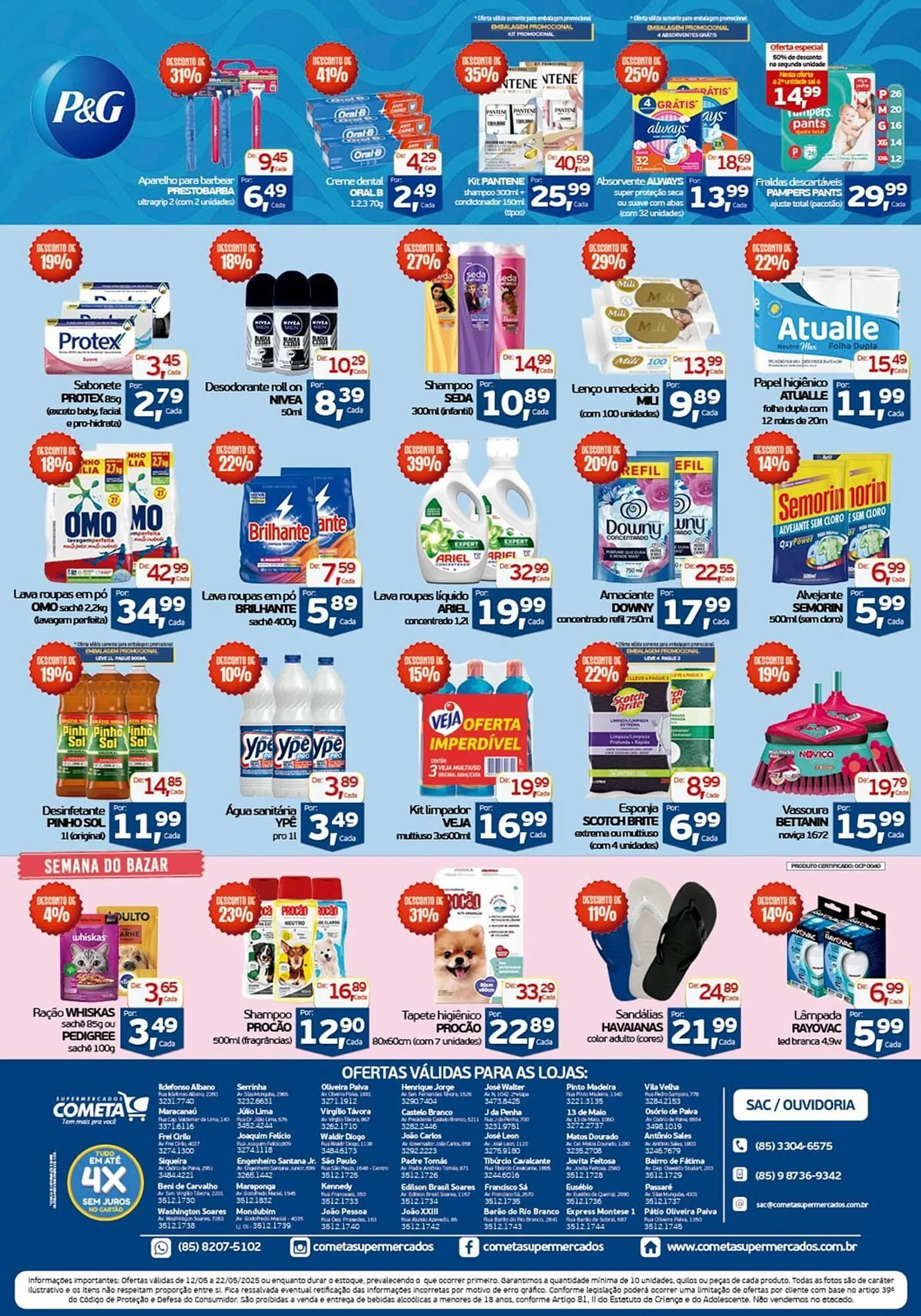 Encarte de Catálogo Cometa Supermercados 12 de maio até 22 de maio 2025 - Pagina 4