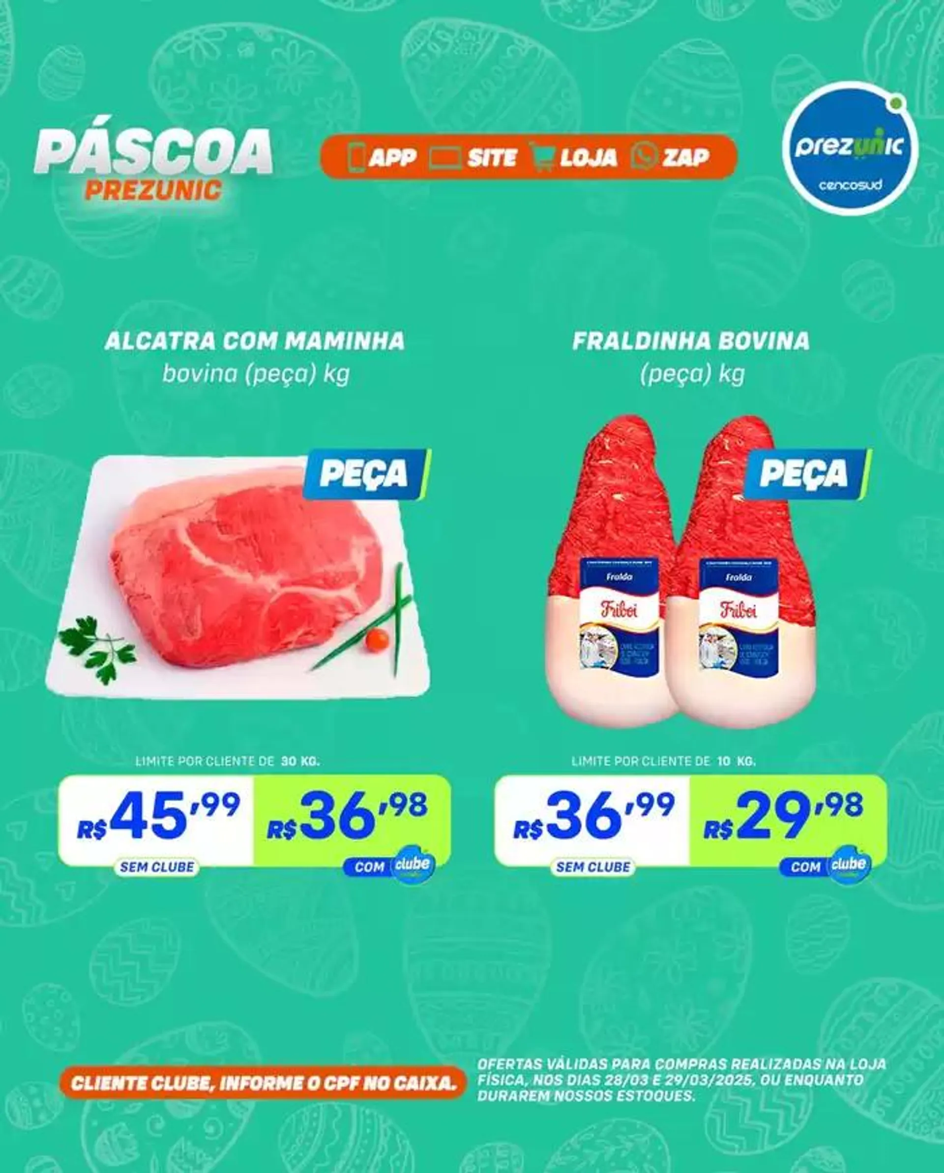 Encarte de Ofertas especiais para você 28 de março até 29 de março 2025 - Pagina 4
