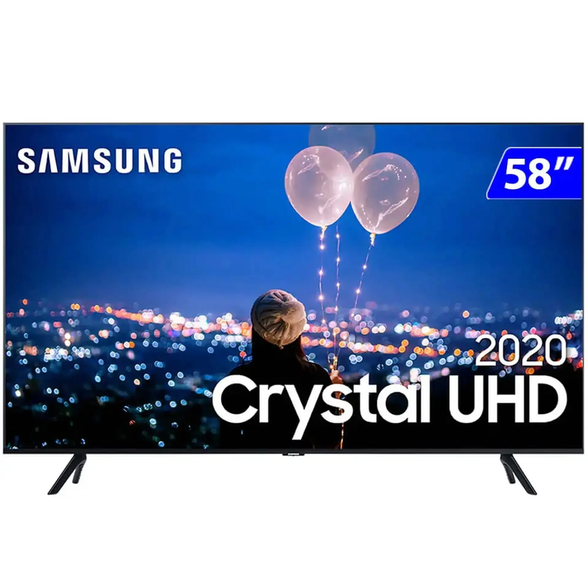 Smart TV Samsung LED 58" 4K Wi-Fi Tizen Crystal UHD UN58TU7000GXZD