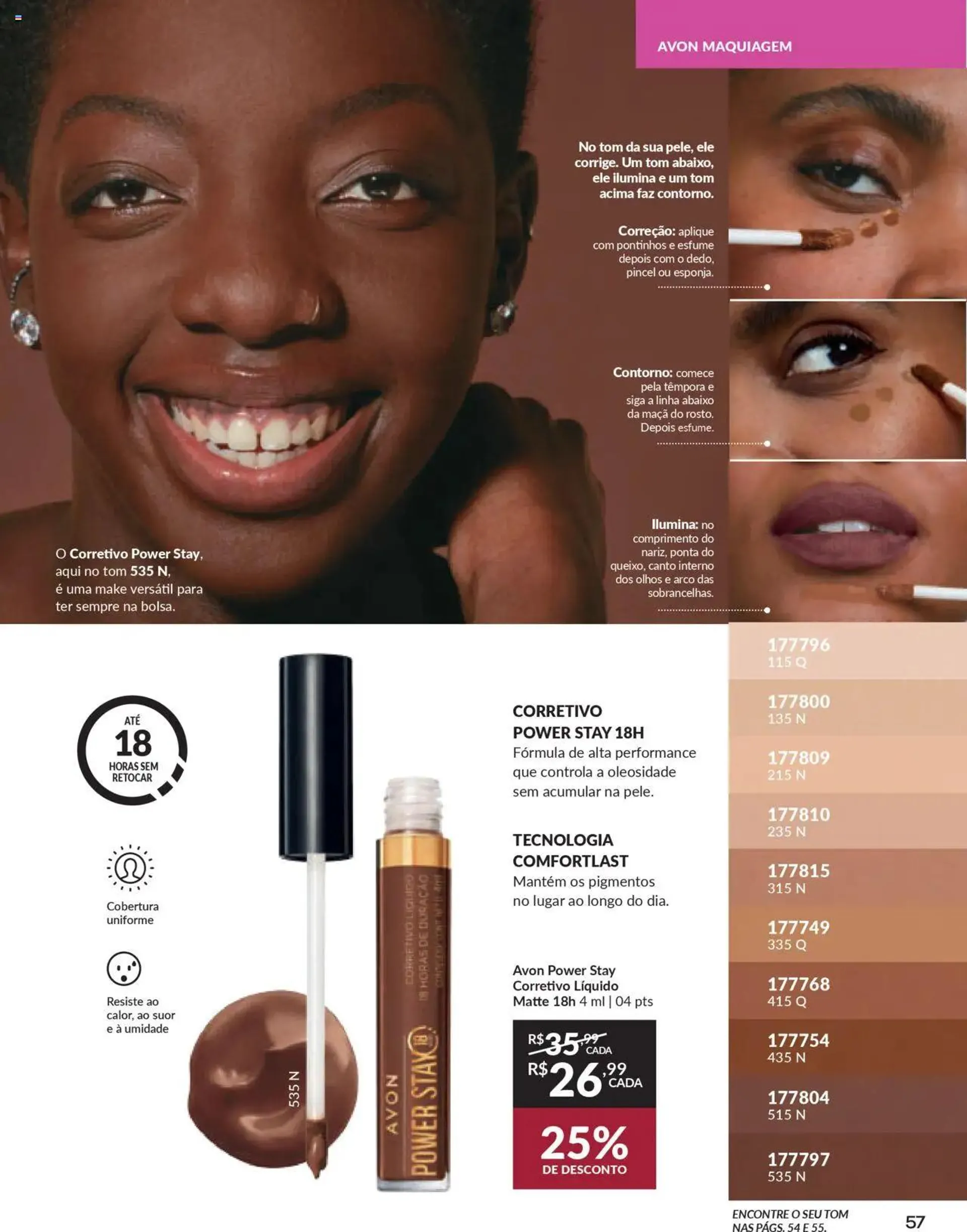 Encarte de Avon - Campanha 07 3 de abril até 1 de maio 2025 - Pagina 57