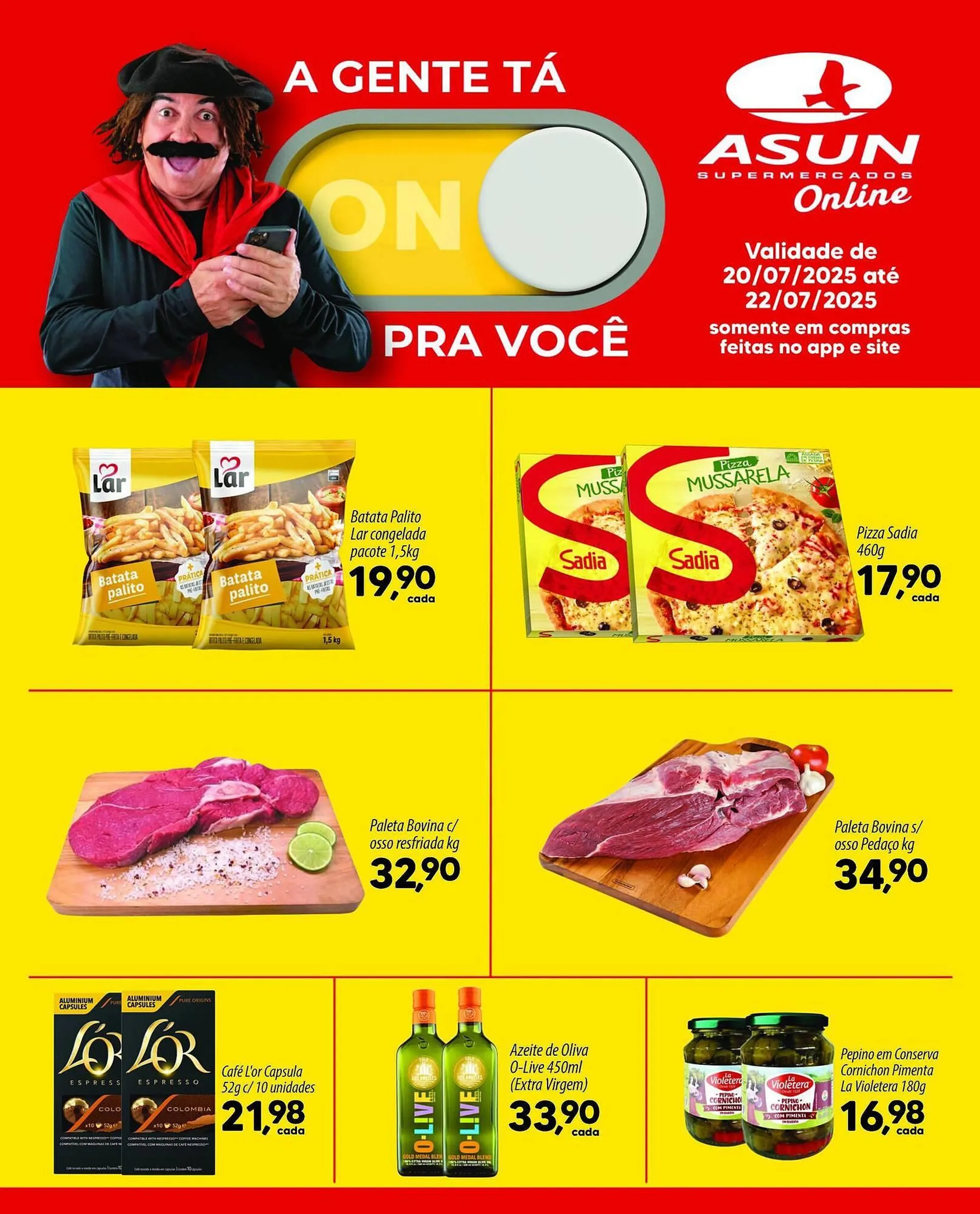 Encarte de Catálogo Asun 20 de julho até 22 de julho 2025 - Pagina 1