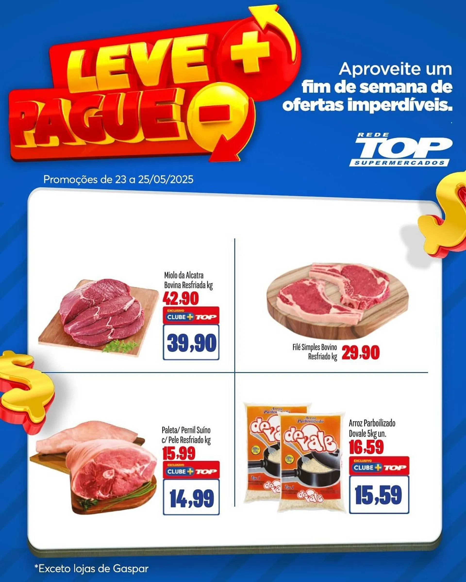 Encarte de Catálogo Rede Top 22 de maio até 25 de maio 2025 - Pagina 1