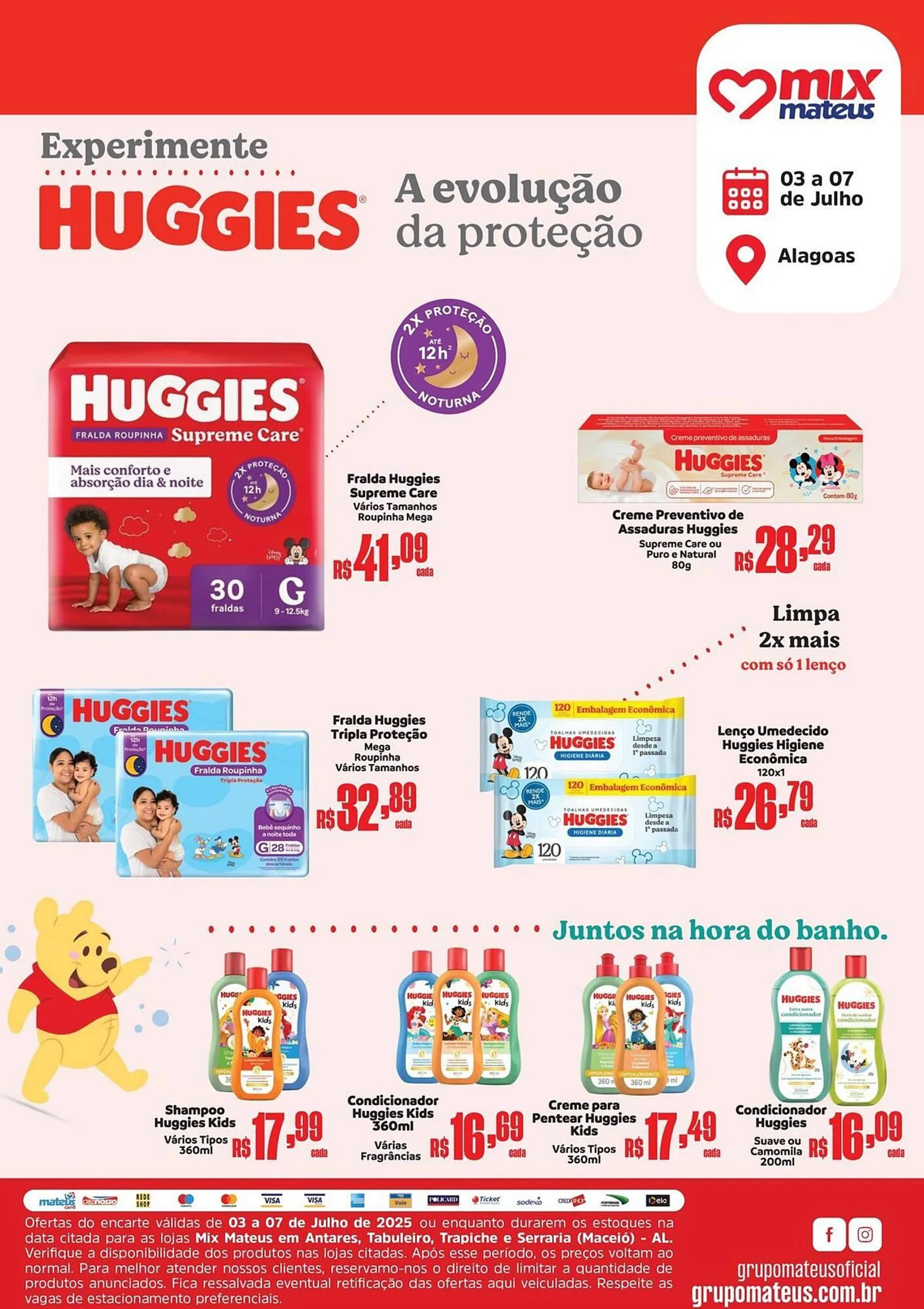 Encarte de Catálogo Supermercados Mateus 3 de julho até 7 de julho 2025 - Pagina 1