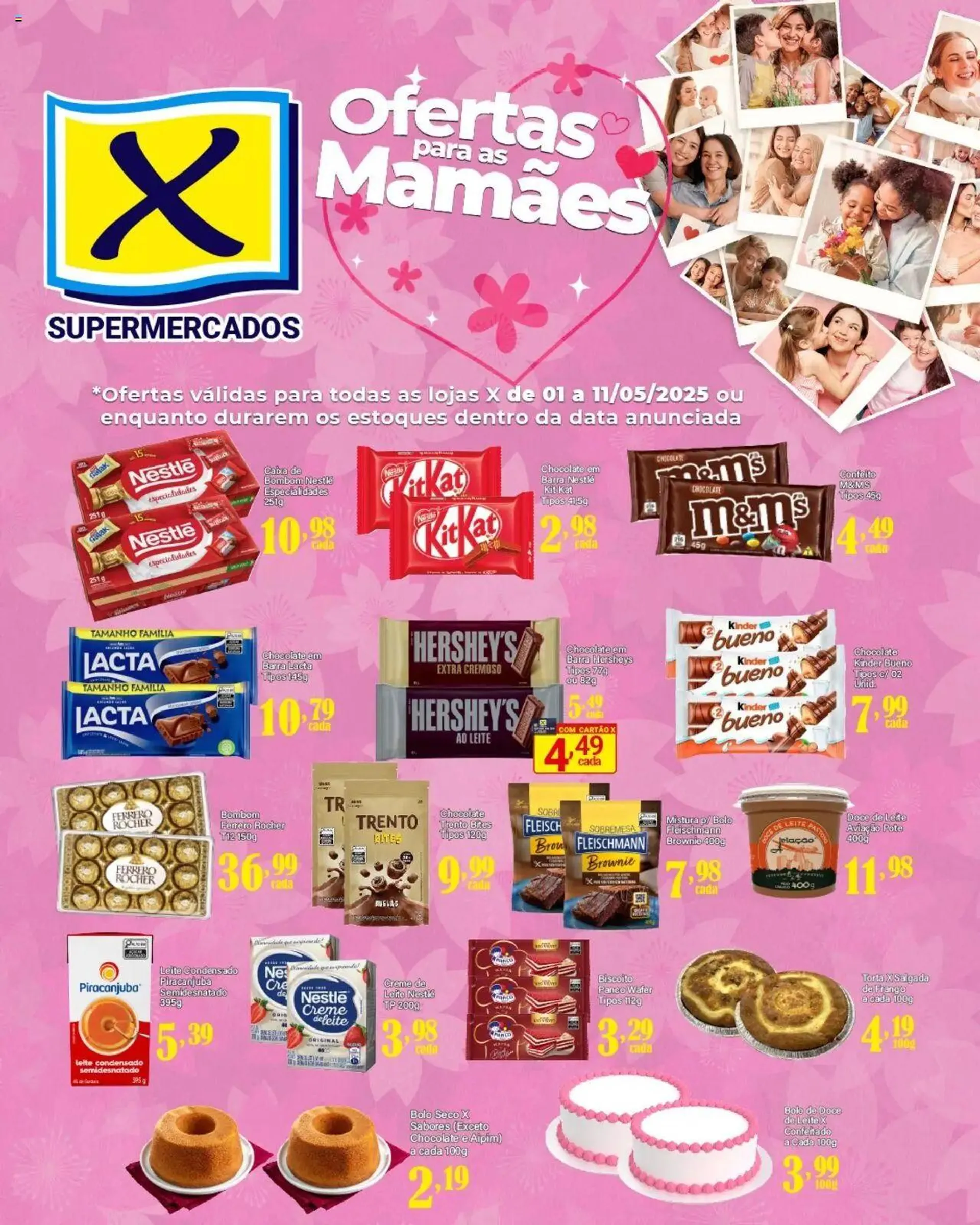 X Supermercados - Ofertas Dia das Mães - 1