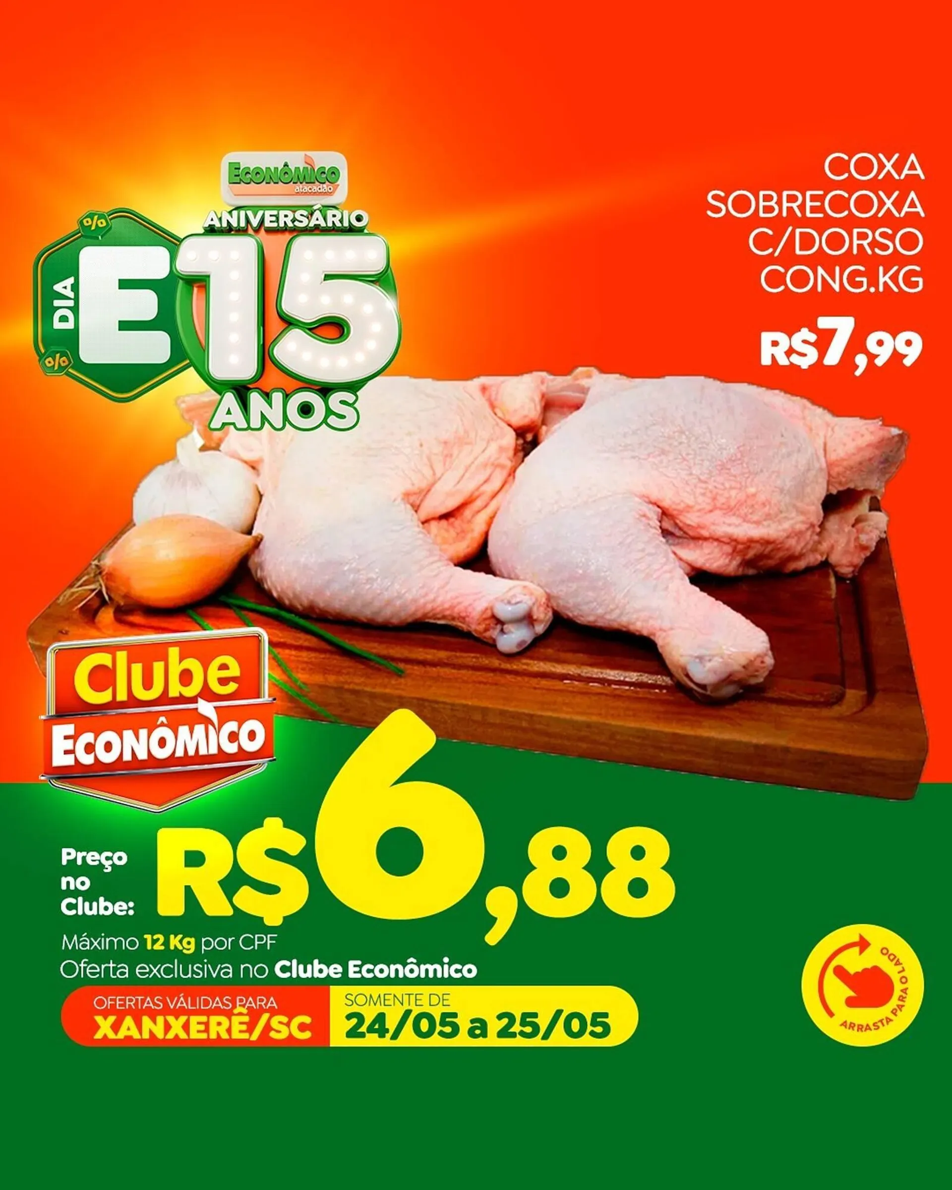 Encarte de Catálogo Econômico Atacadão 24 de maio até 25 de maio 2025 - Pagina 1