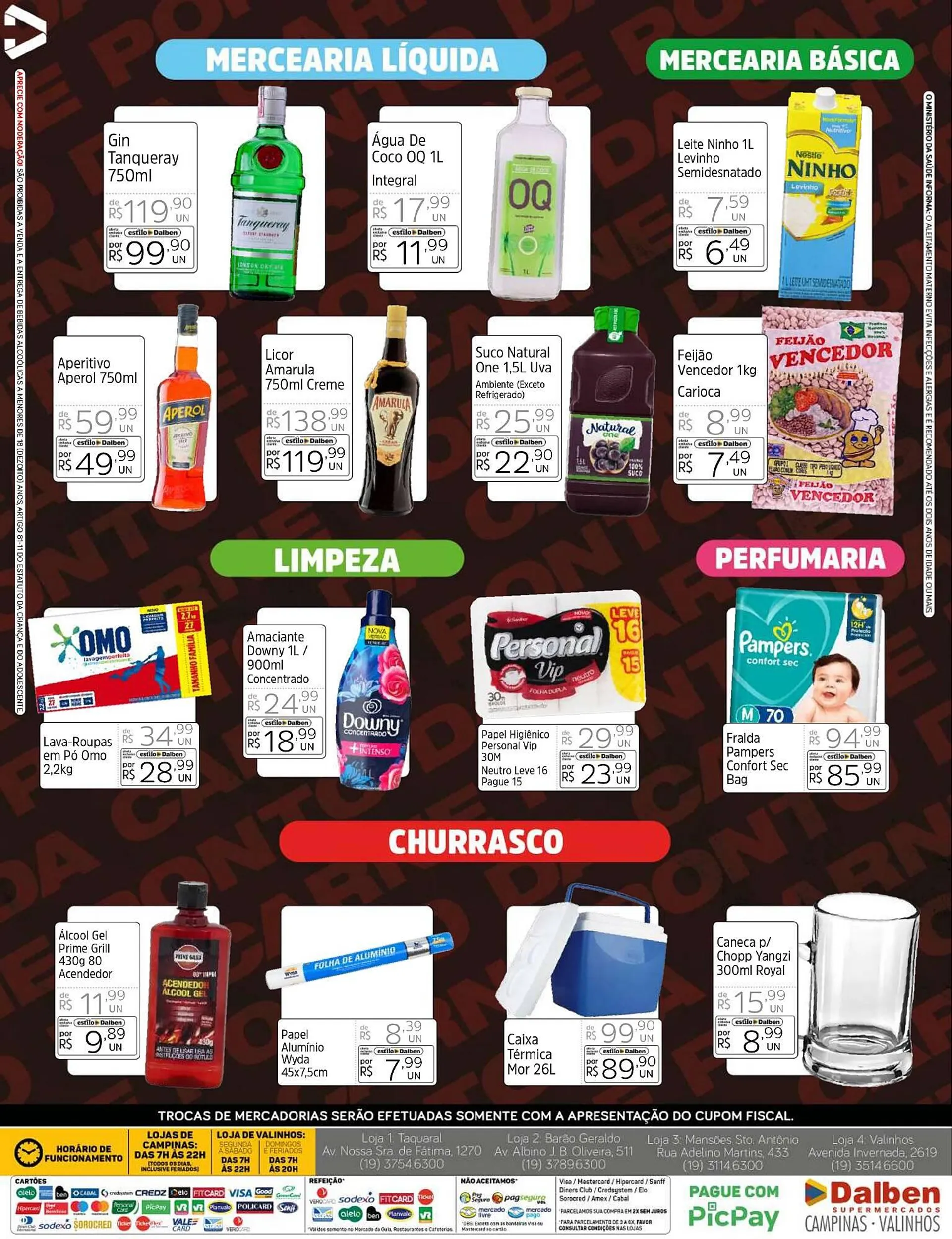Encarte de Catálogo Supermercado Dalben 23 de abril até 24 de abril 2025 - Pagina 4