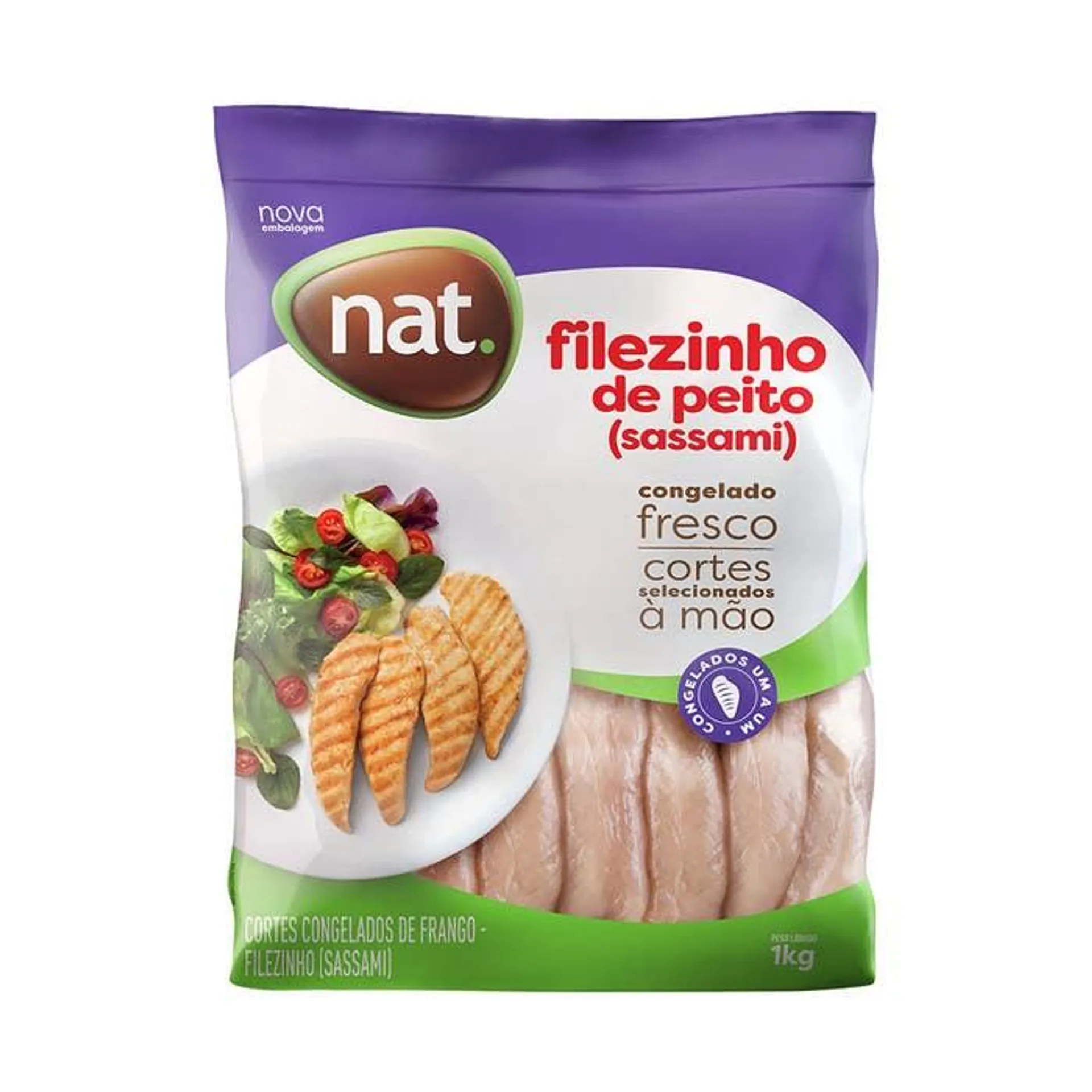 Sassami De Frango Congelado Nat 1kg