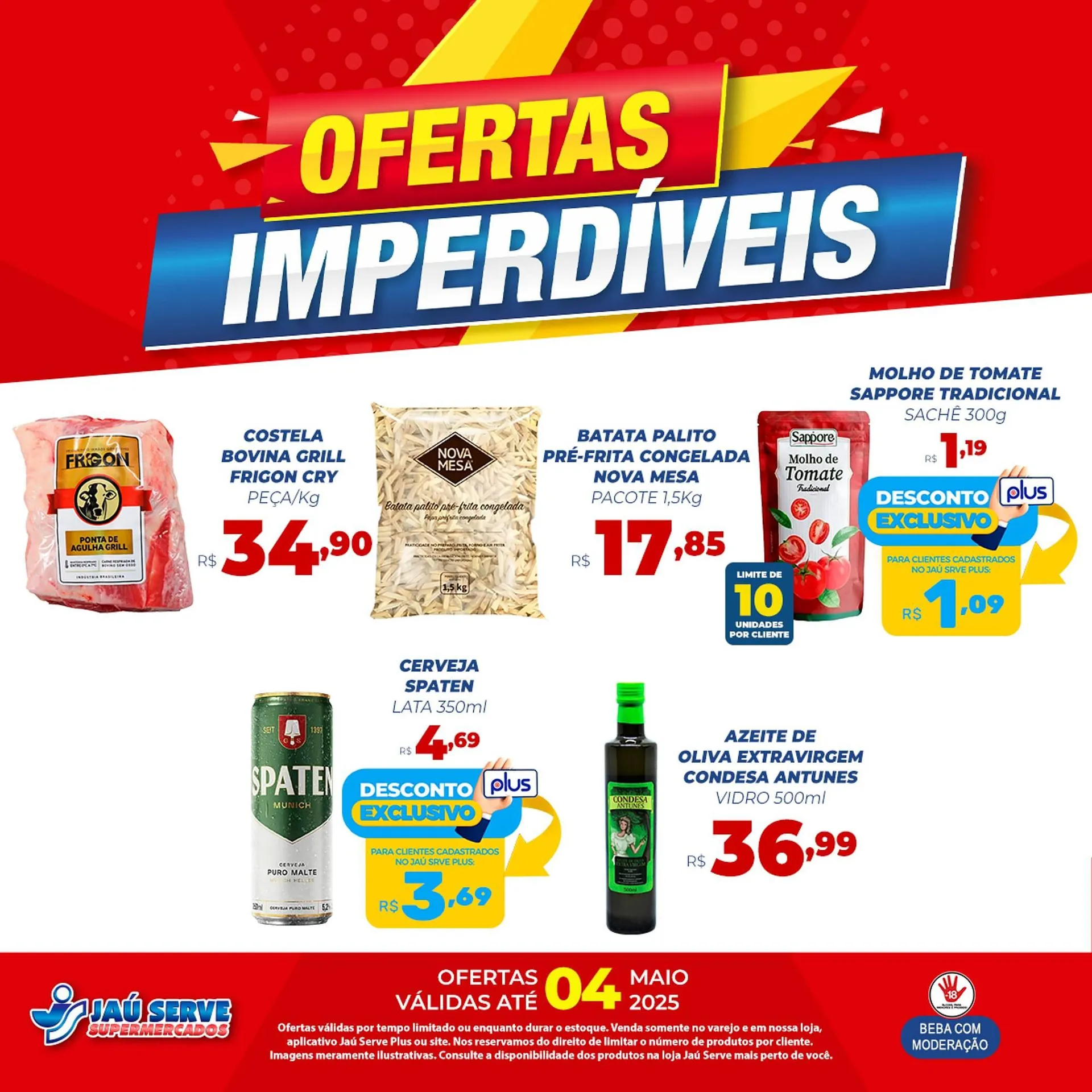 Encarte de Catálogo Supermercados Jau Serve 2 de maio até 4 de maio 2025 - Pagina 3