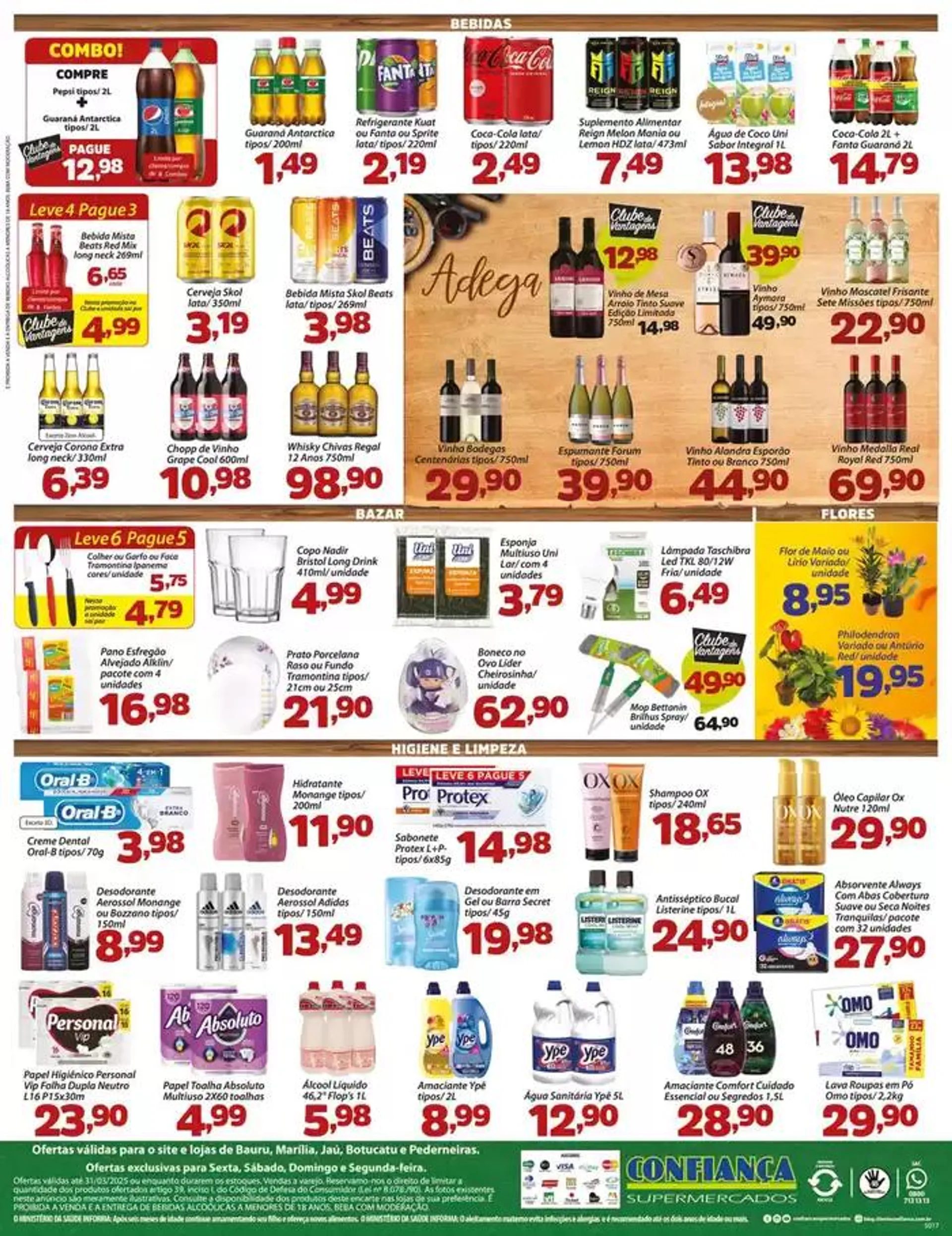 Encarte de Ofertas e promoções atuais 28 de março até 31 de março 2025 - Pagina 4