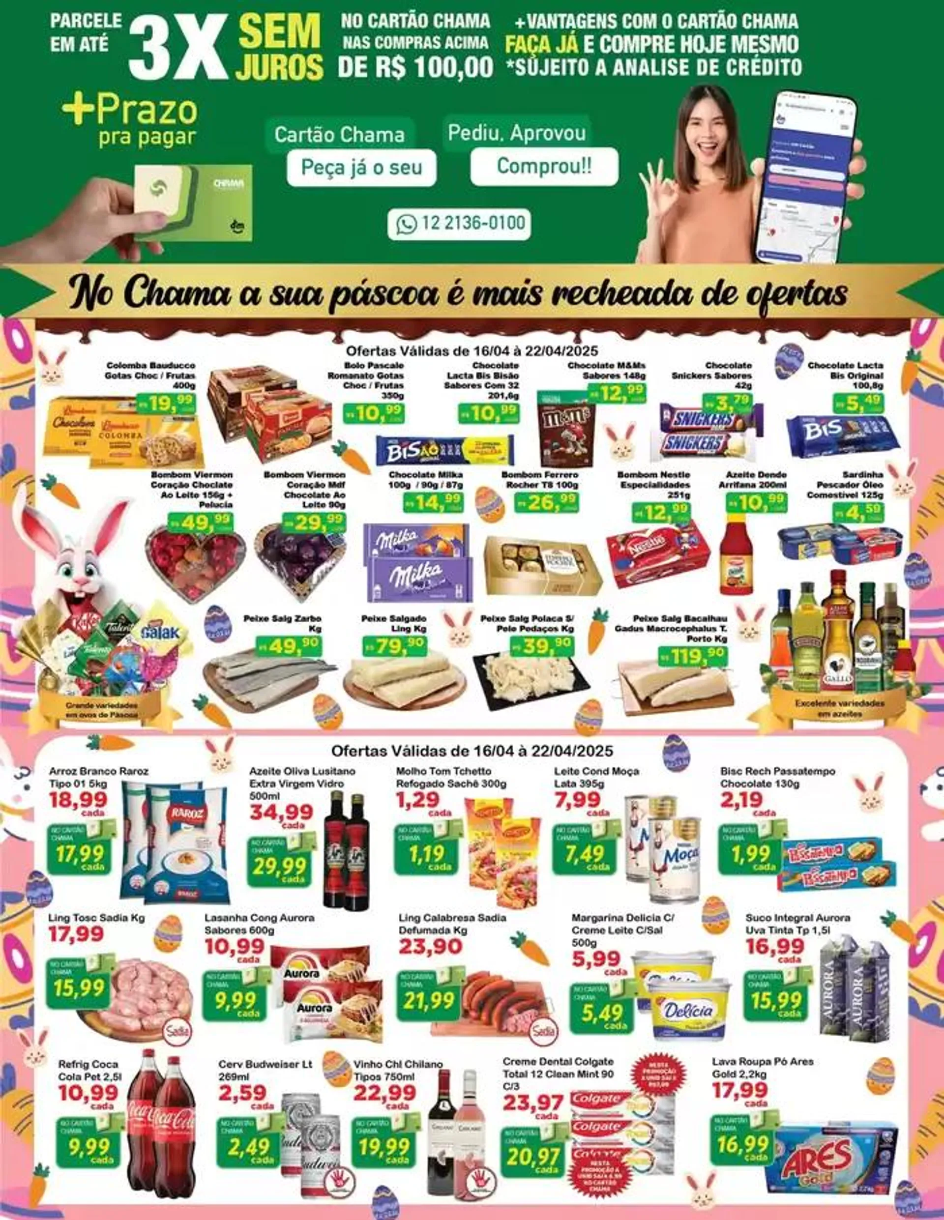 Tabloide de Ofertas Supermercado Chama - 1