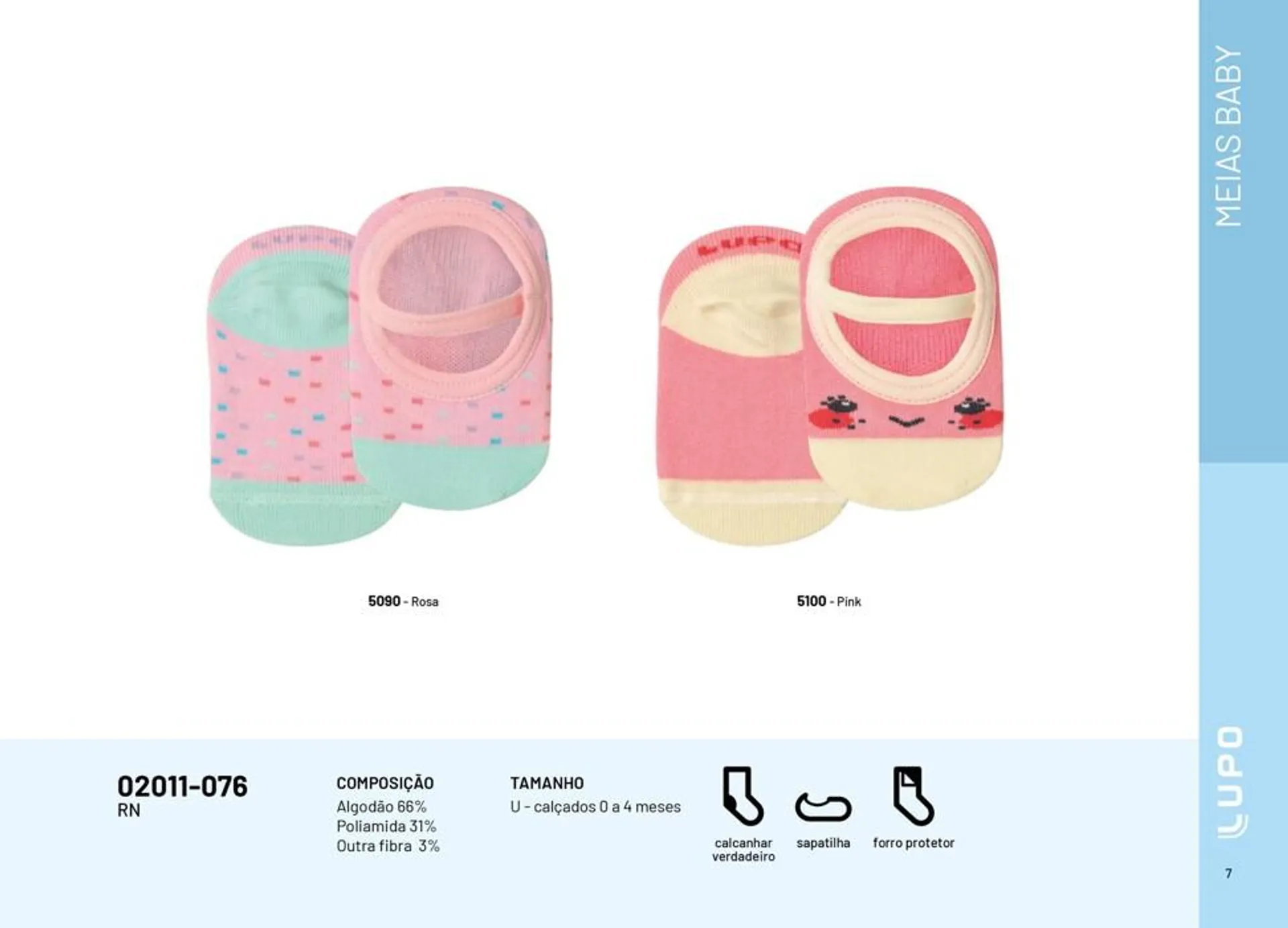 Encarte de Catálogo Meias Baby Verão 2023/24 28 de julho até 31 de dezembro 2024 - Pagina 7