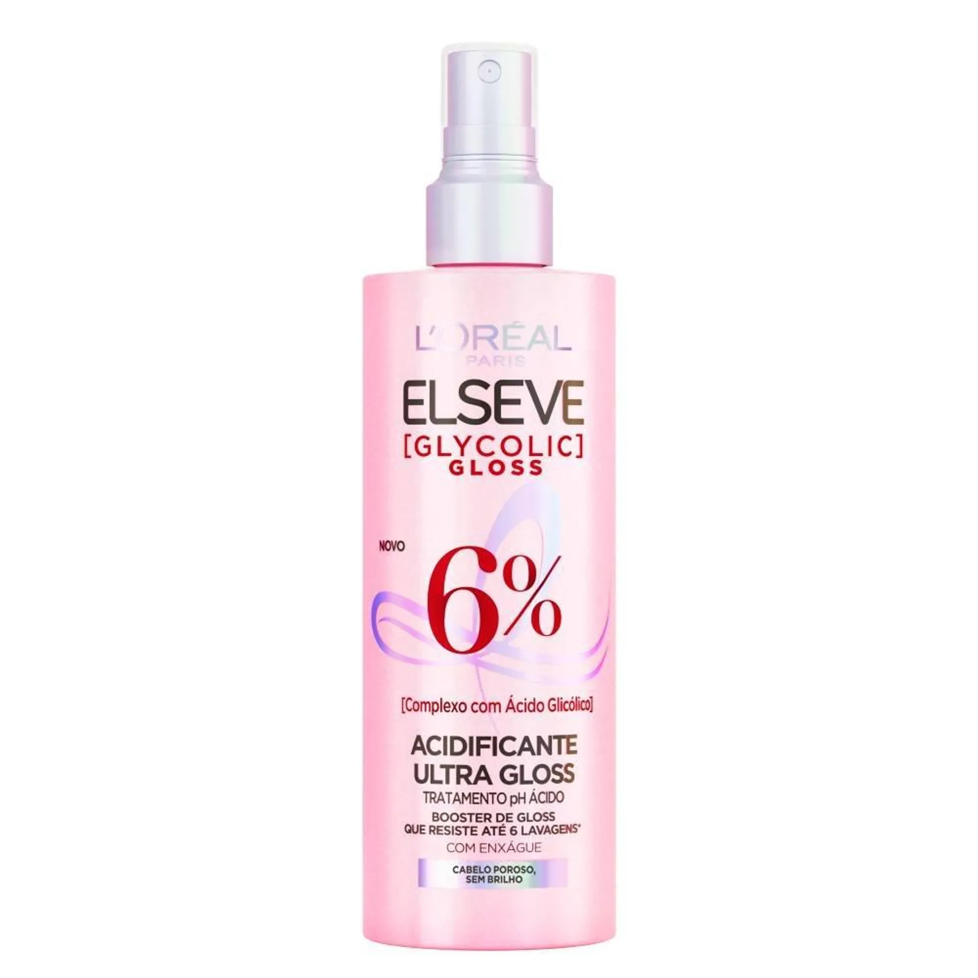 Acidificante Ultra Gloss Loréal Paris Elseve Glycolic Gloss 200ml