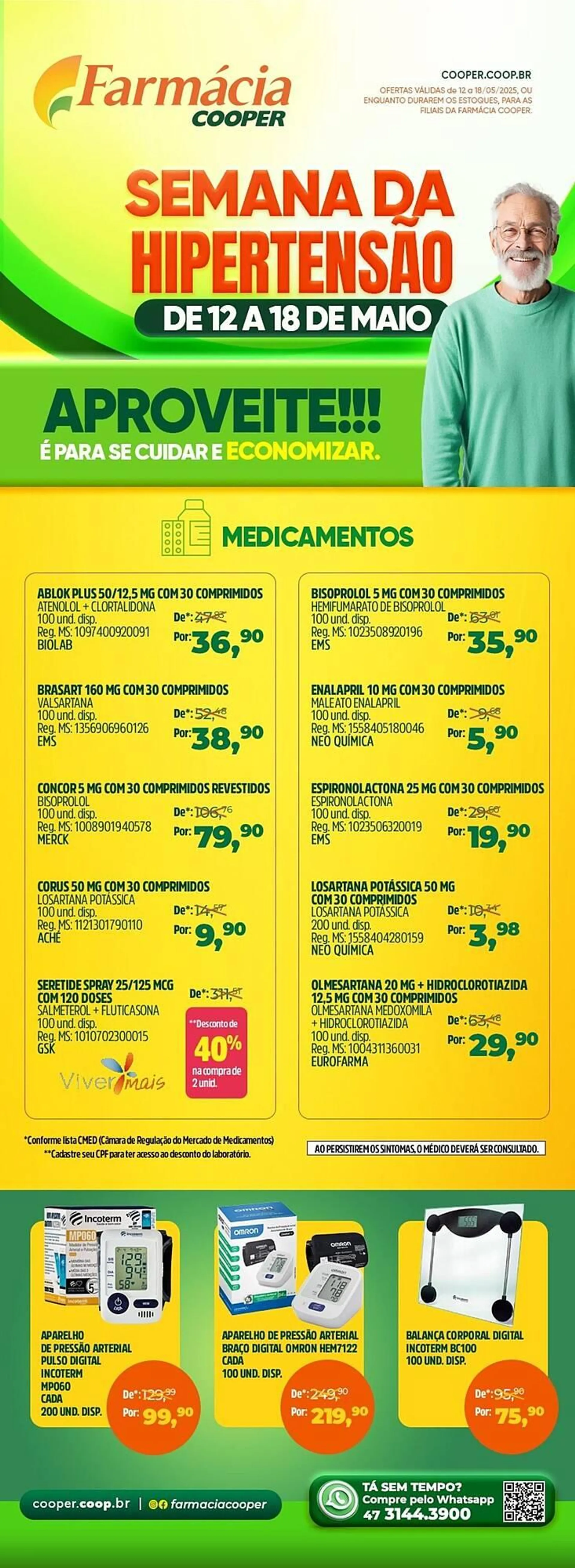 Encarte de Catálogo Cooper 12 de maio até 18 de maio 2025 - Pagina 1