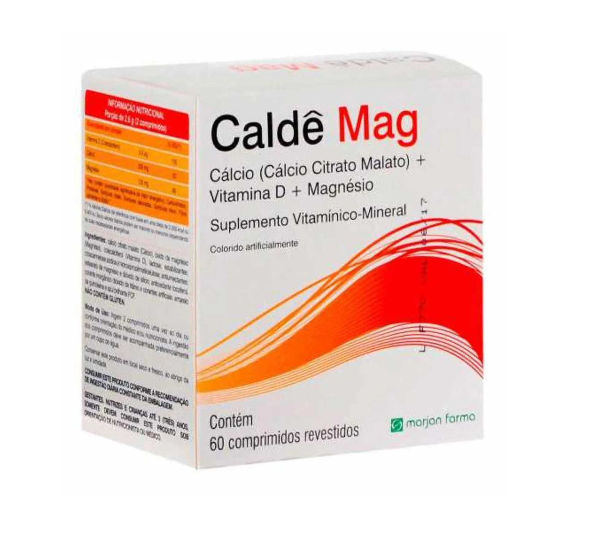 Caldê MAG com 60 comprimidos