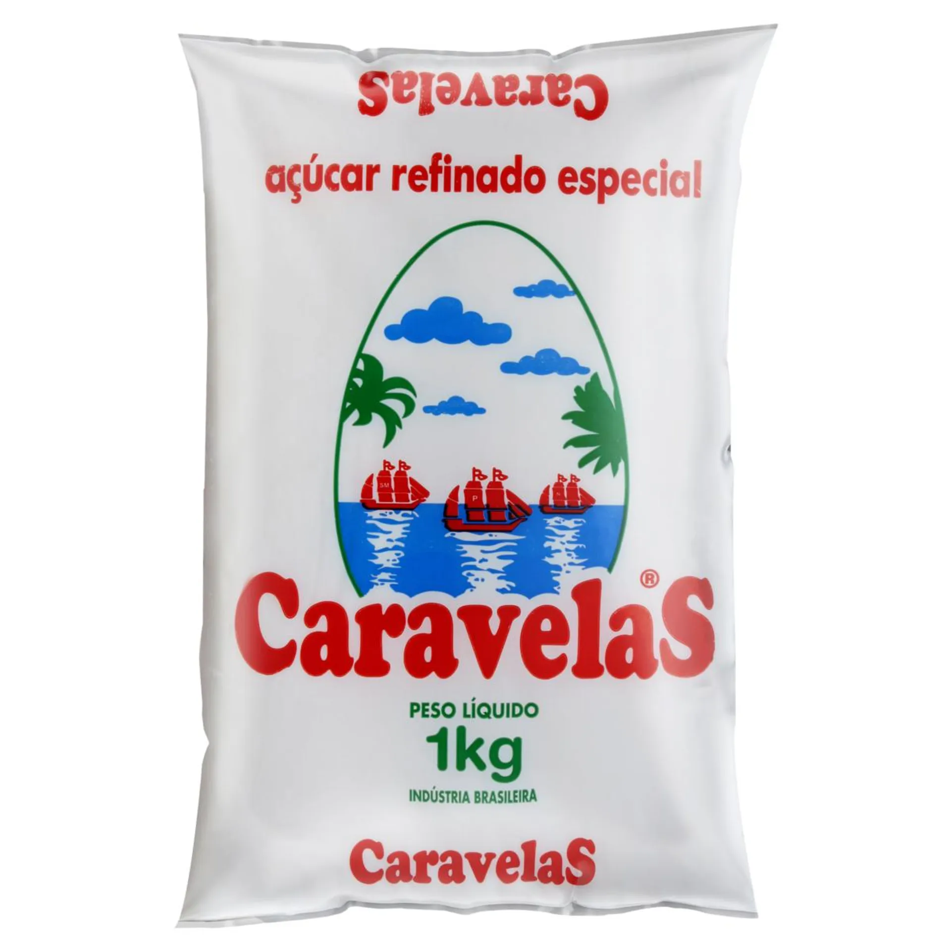 Açúcar Refinado CARAVELAS Pacote 1kg