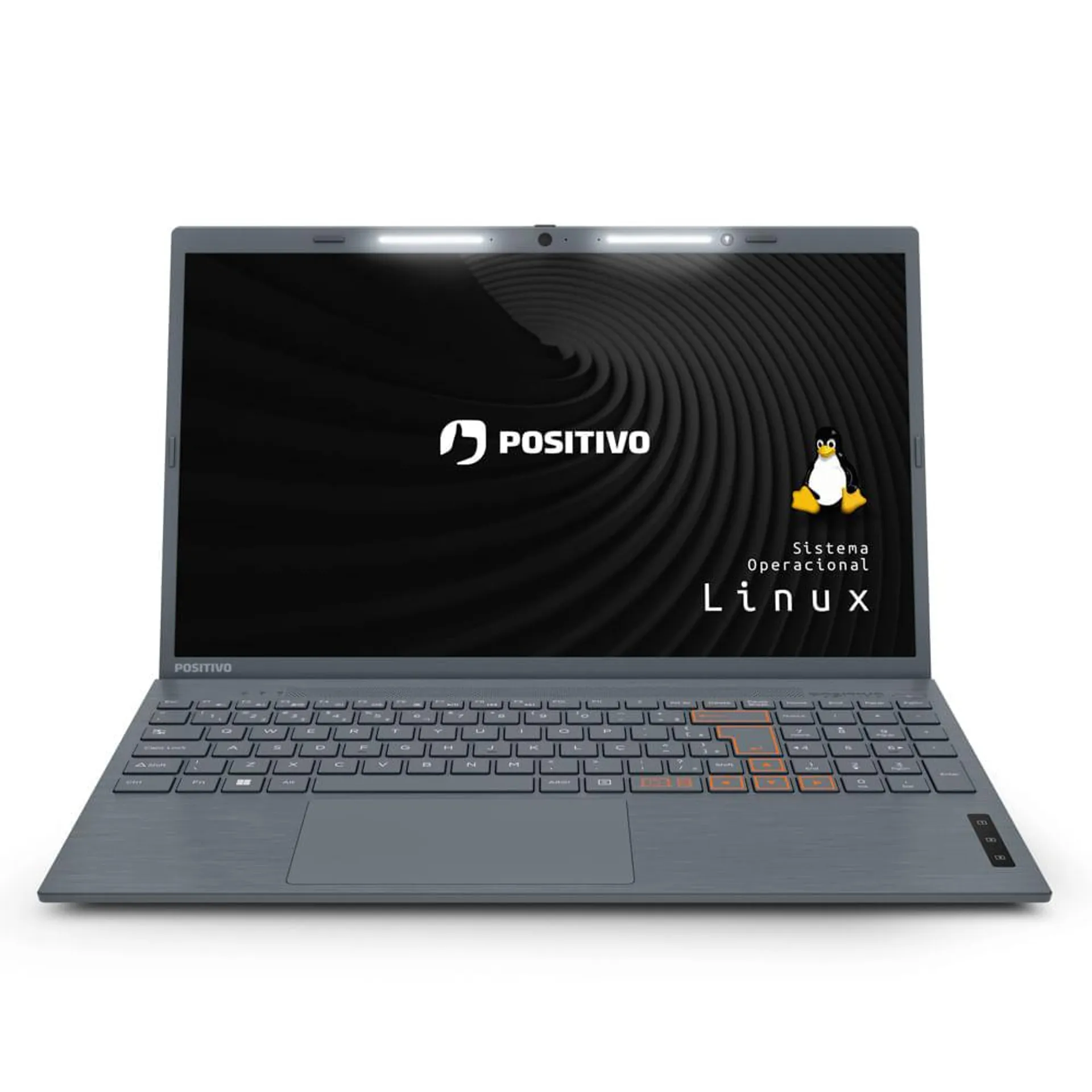 Notebook Positivo Vision C15 Intel® Celeron® N4020 Linux 8GB RAM 256GB eMMC Lumina Bar 15.6” HD - Cinza