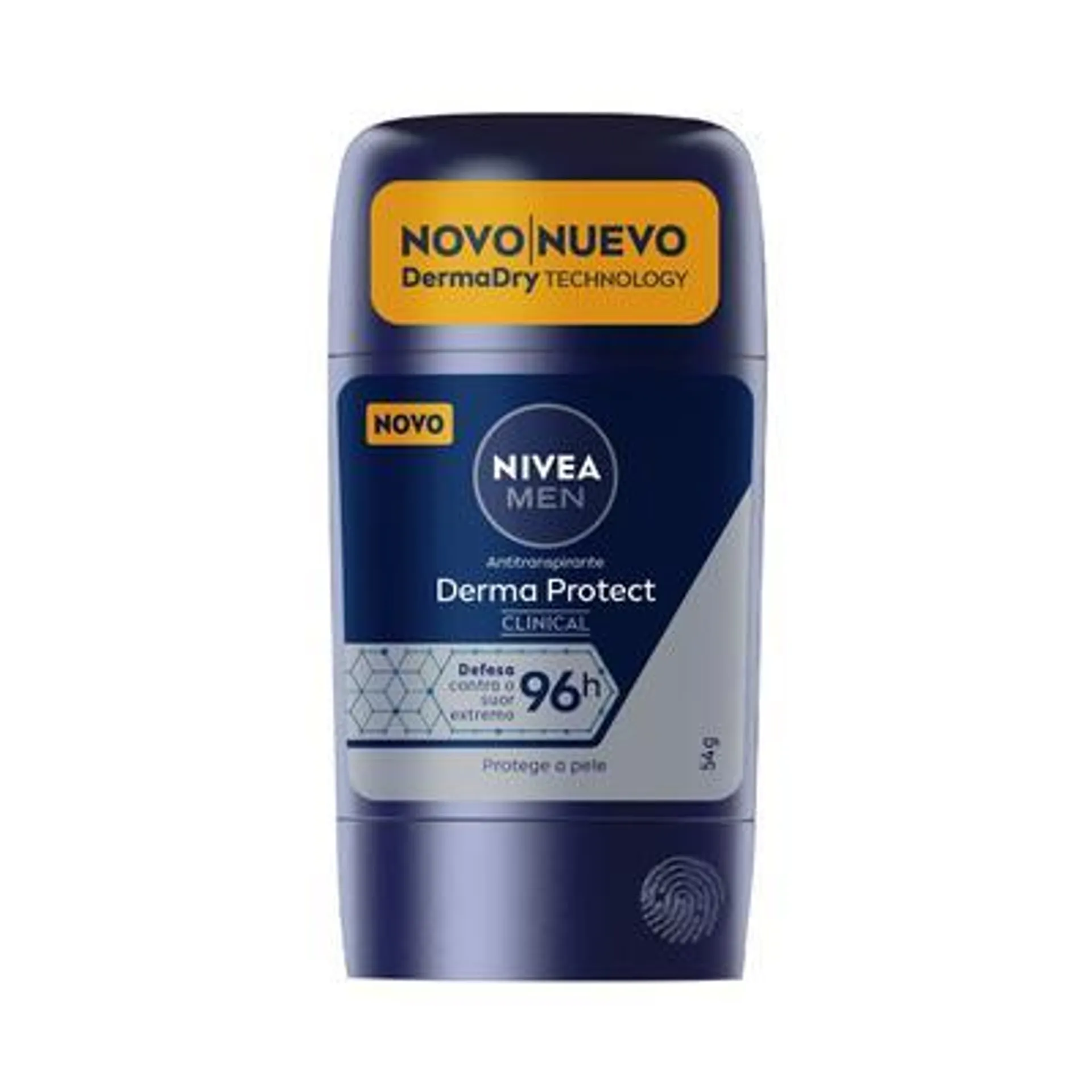 Desodorante Antitranspirante Nivea Men Stick Derma Protect Clinical 96h 54g