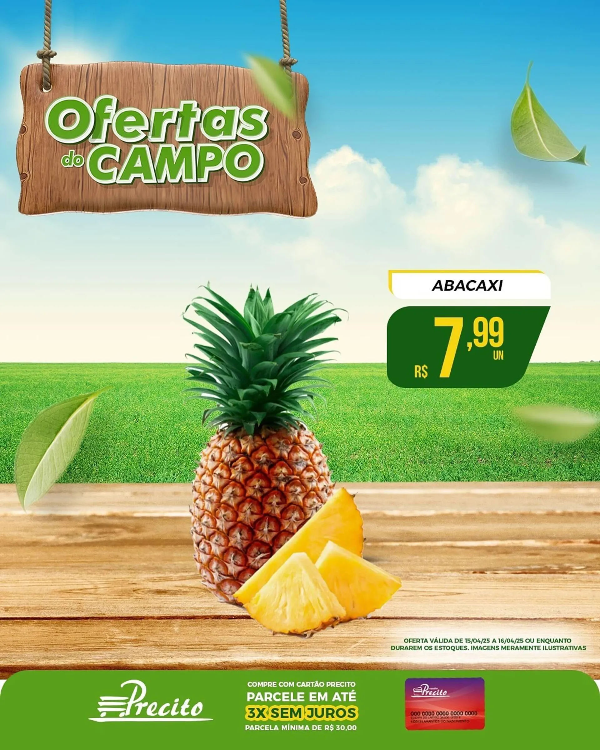 Encarte de Catálogo Supermercado Precito 14 de abril até 16 de abril 2025 - Pagina 1