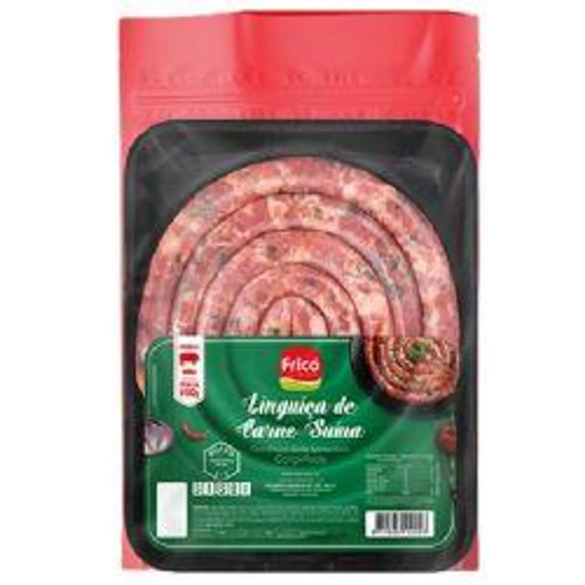 Linguica Toscana Suina Congelada Apimentada Frico 500g