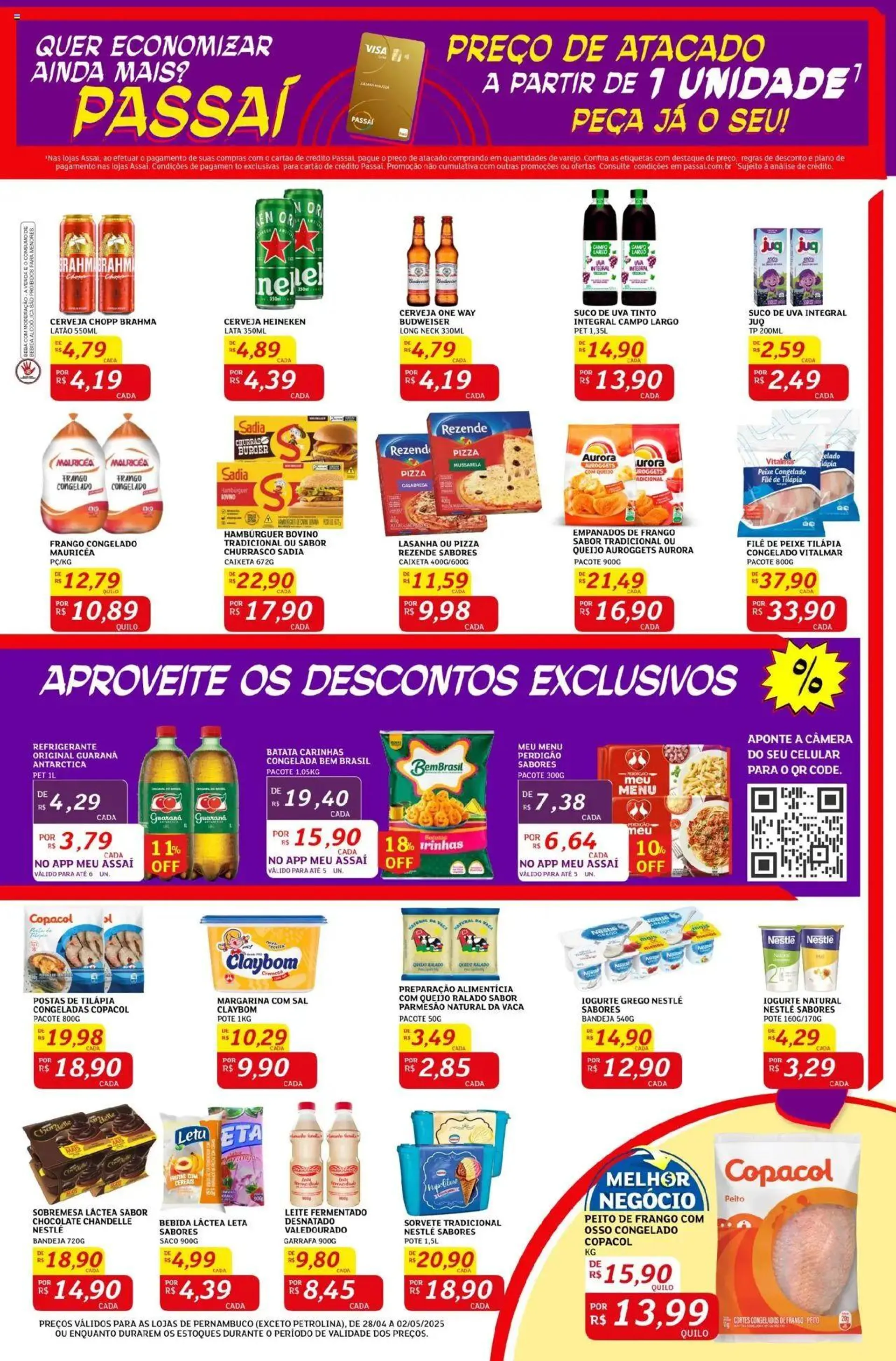 Encarte de Encarte Assaí Atacadista - PE 28 de abril até 2 de maio 2025 - Pagina 3