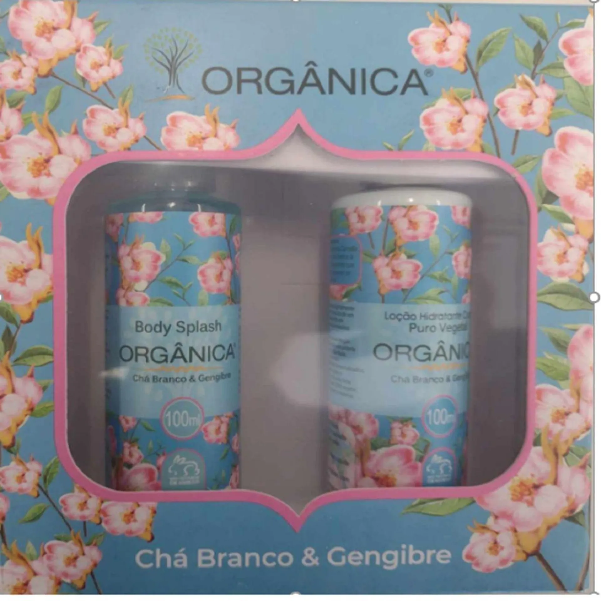 Conjunto Biset Body Cha Branco Locao Organica Keo158