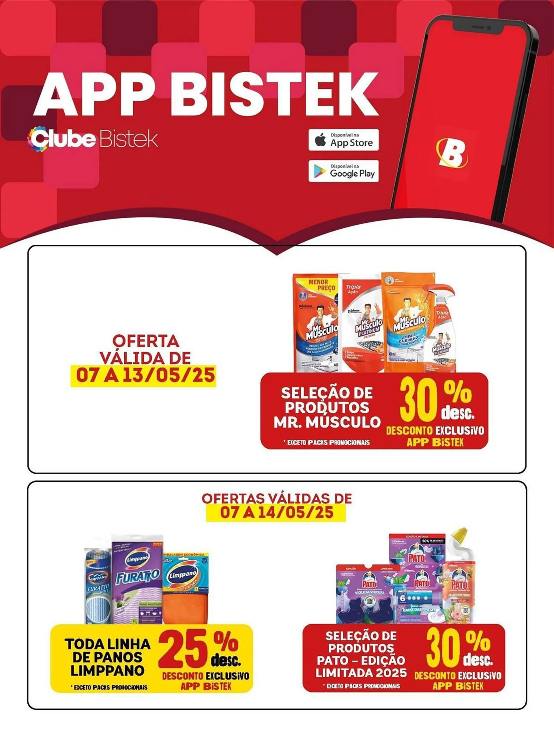 Encarte de Catálogo Bistek Supermercados 9 de maio até 14 de maio 2025 - Pagina 1