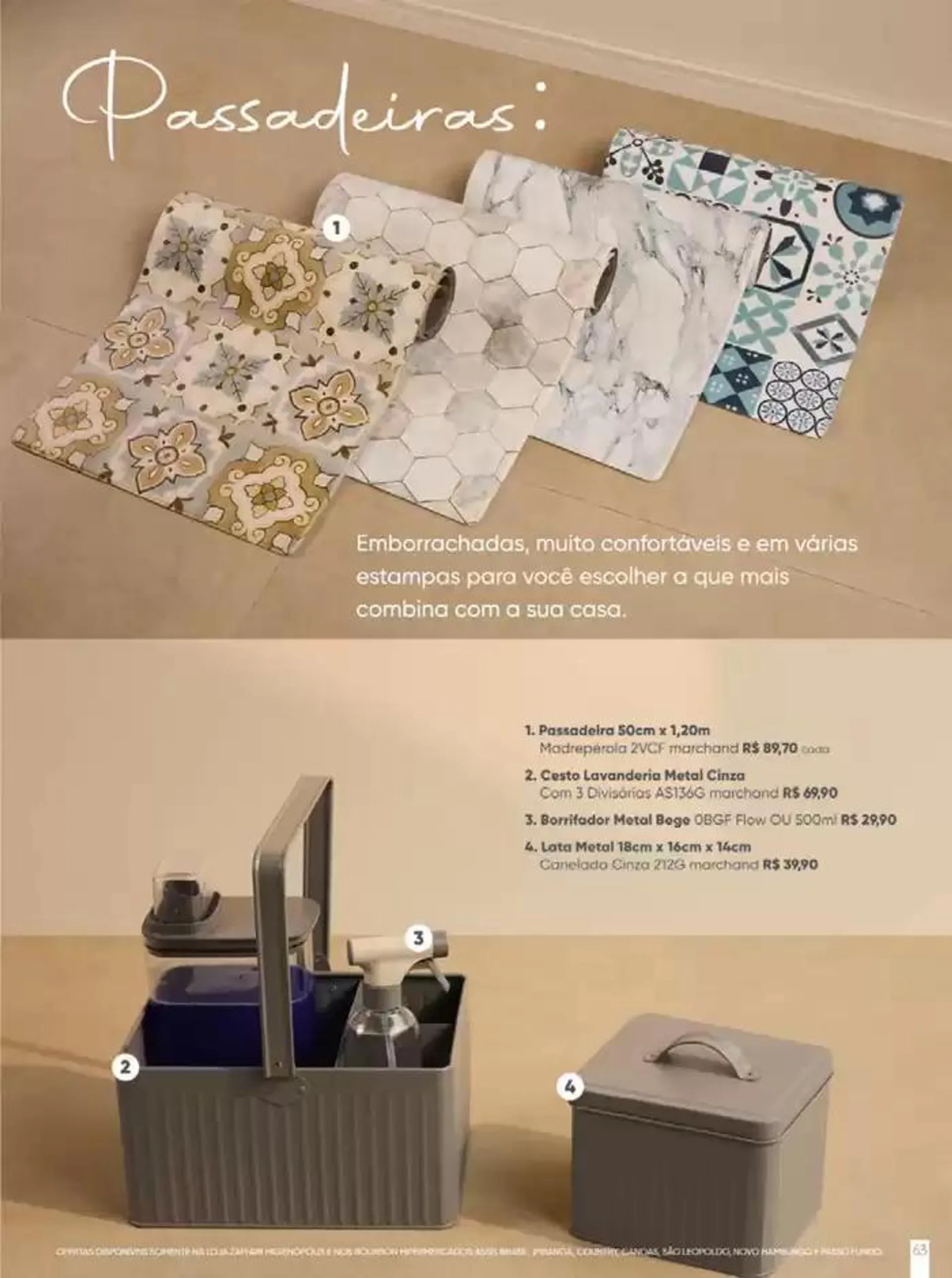 Encarte de Edição marchand Verão RS 2 de dezembro até 30 de março 2025 - Pagina 63