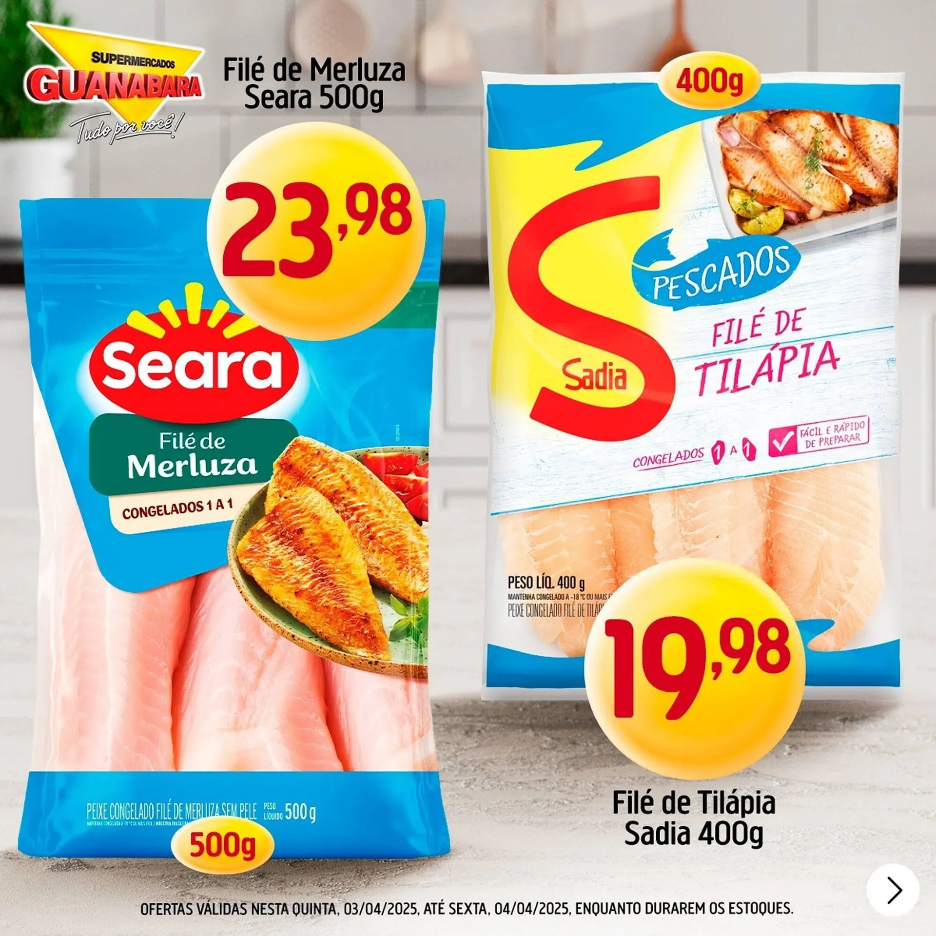 Encarte de Catálogo Supermercados Guanabara 3 de abril até 4 de abril 2025 - Pagina 3