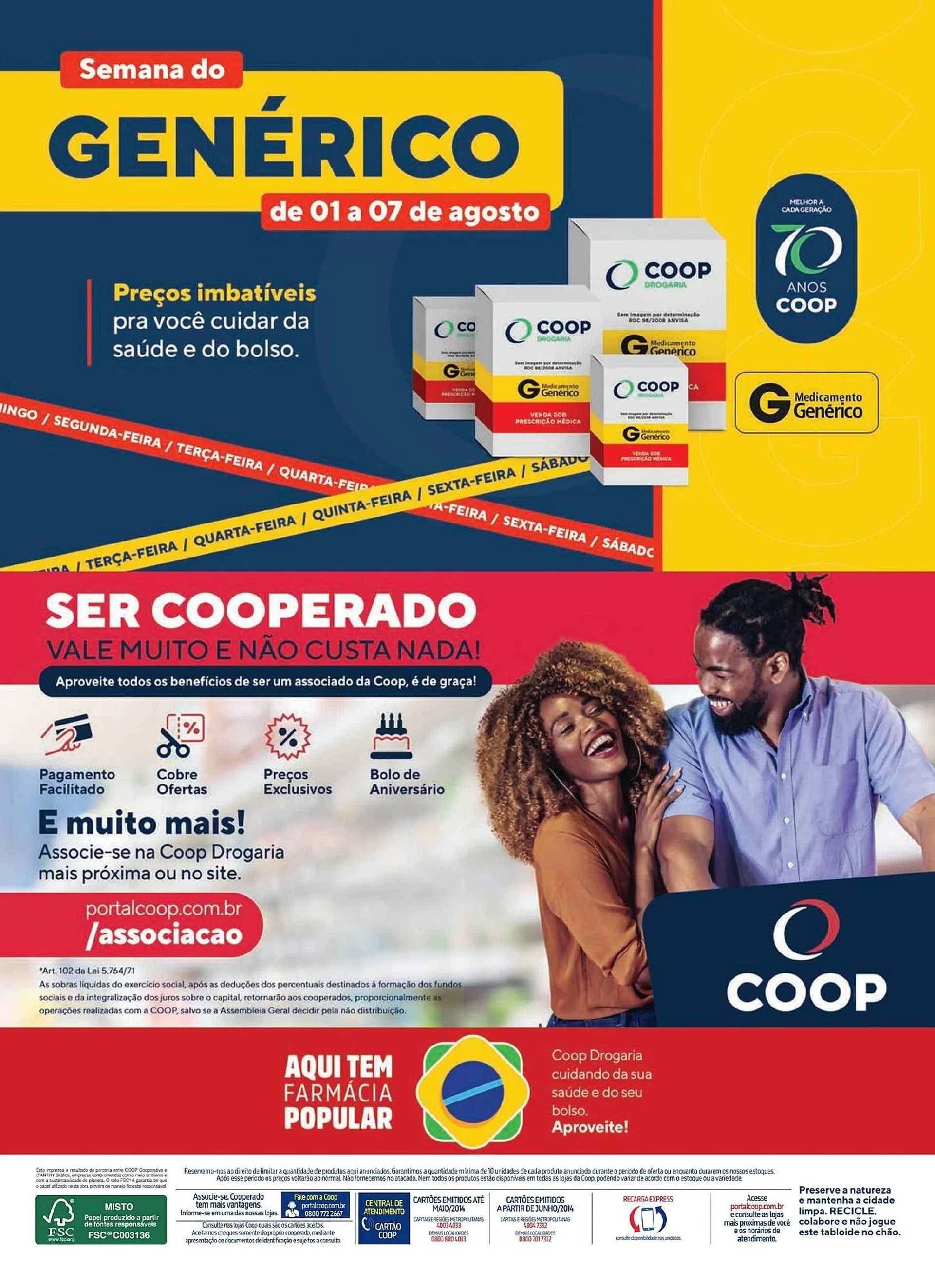 Encarte de Catálogo Drogarias Coop 1 de agosto até 1 de setembro 2024 - Pagina 16