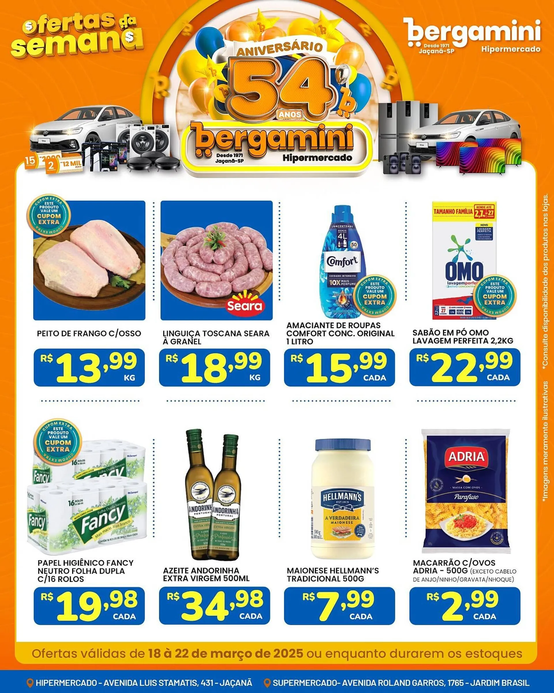 Encarte de Catálogo Supermercado Bergamini 18 de março até 22 de março 2025 - Pagina 2