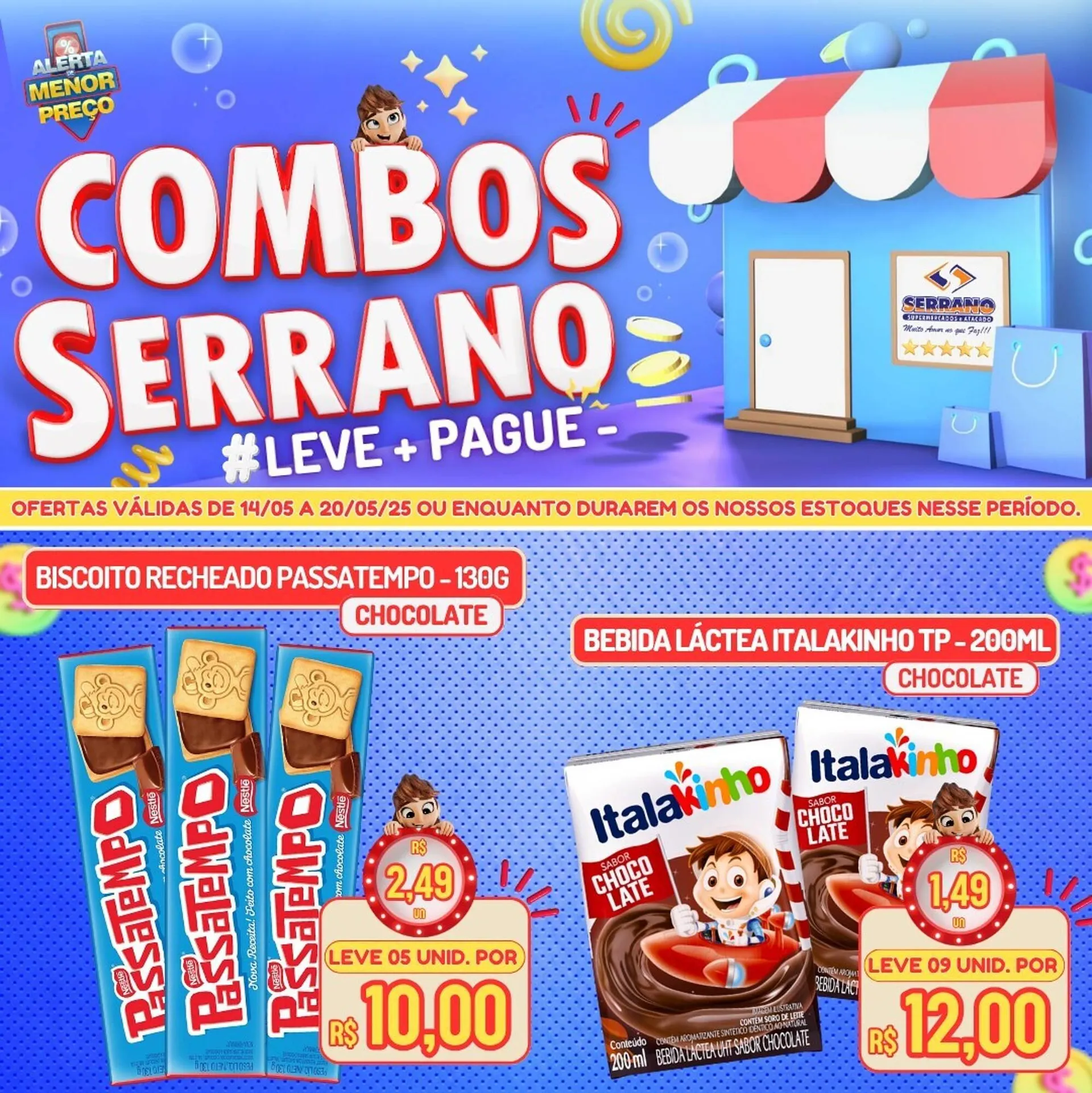 Encarte de Catálogo Serrano Supermercado 14 de maio até 20 de maio 2025 - Pagina 3