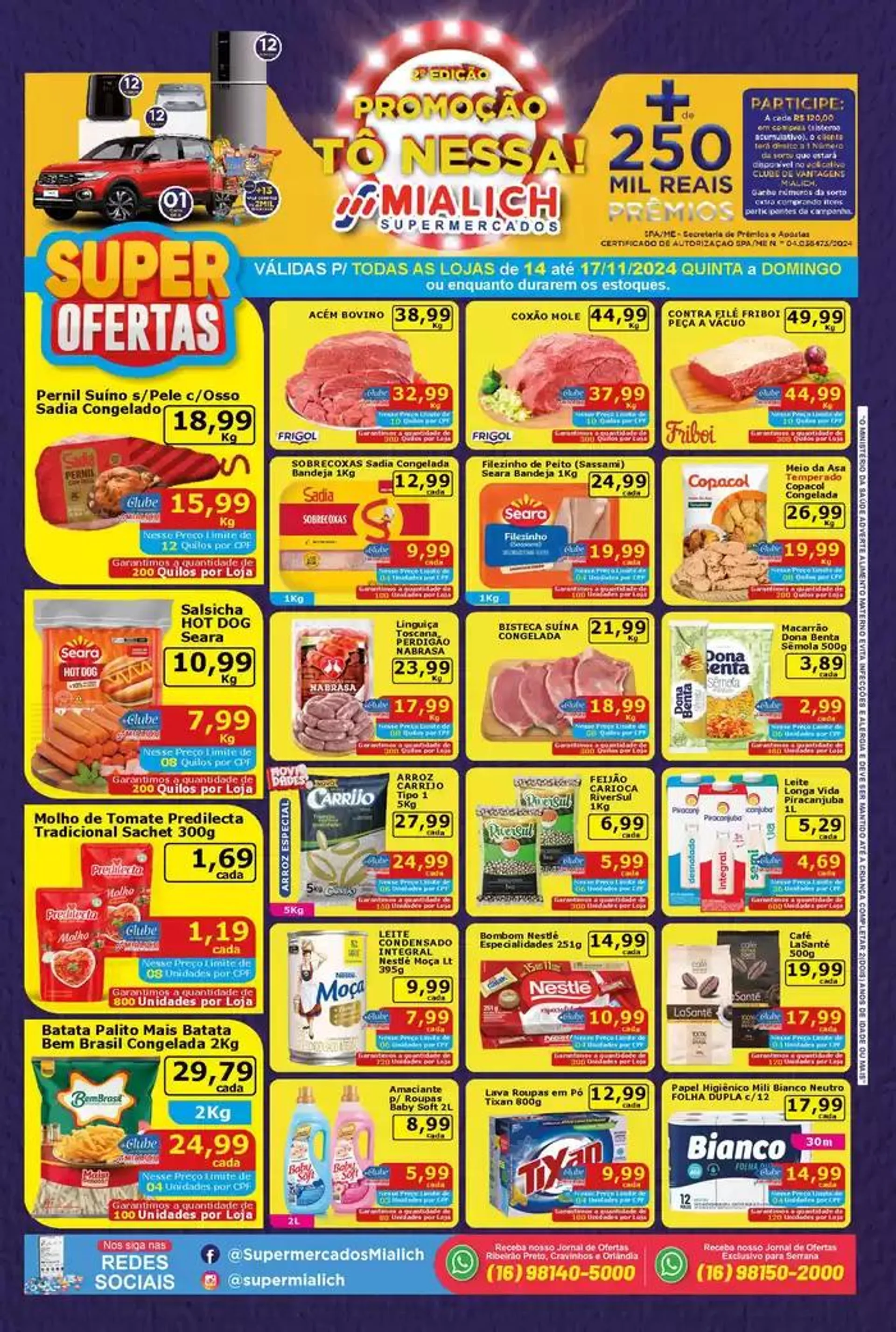 Encarte Mialich Supermercados - 1