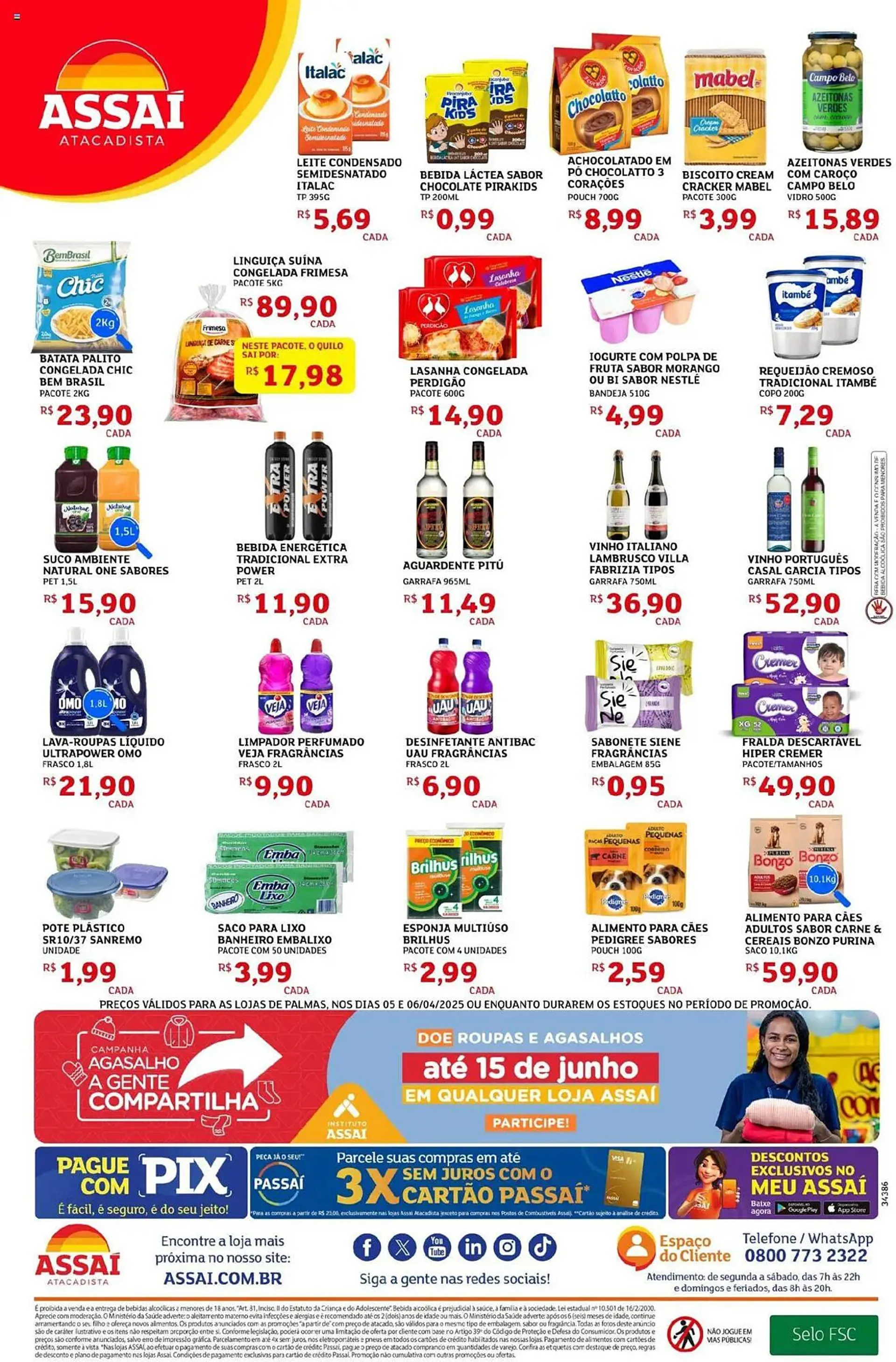 Encarte de Catálogo Assaí Atacadista 5 de junho até 7 de junho 2025 - Pagina 2