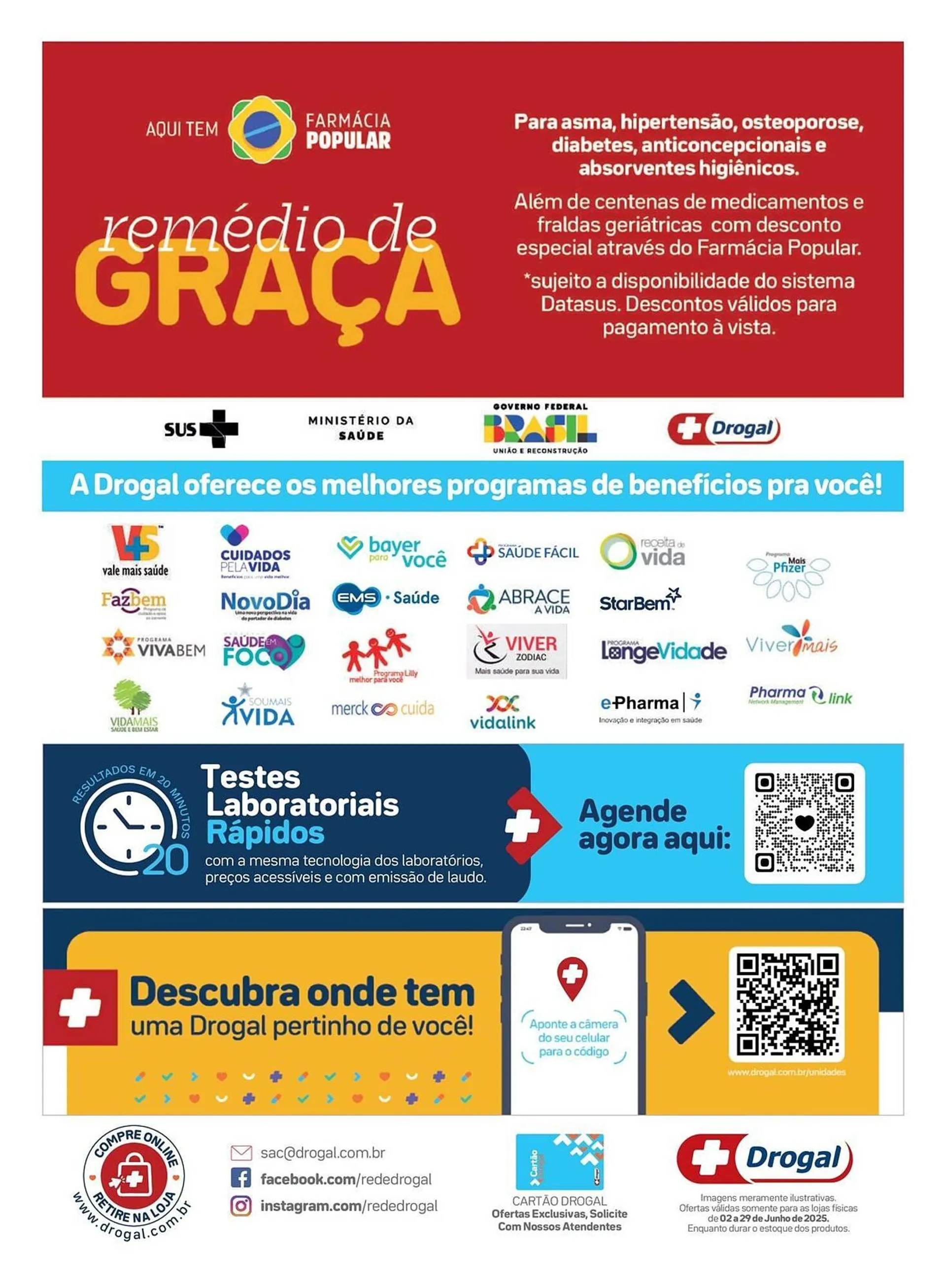 Encarte de Catálogo Drogal 2 de junho até 29 de junho 2025 - Pagina 34