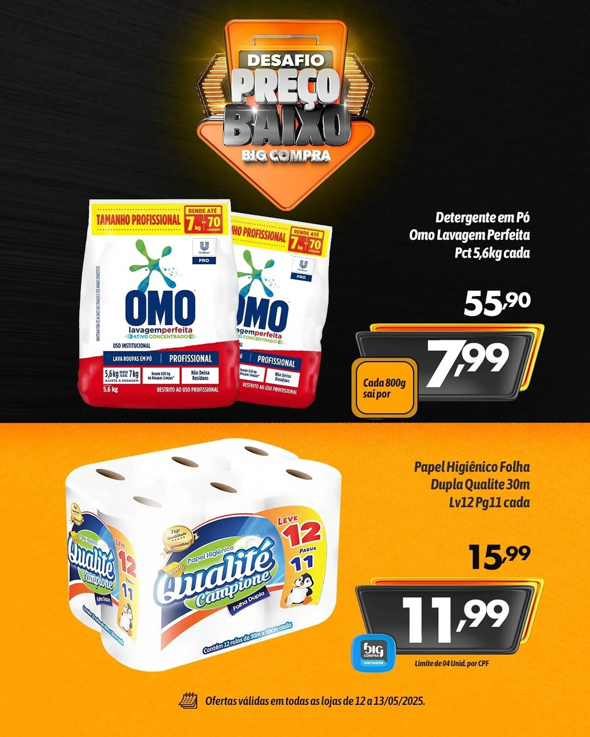 Encarte de Catálogo Supermercados Big Compra 12 de maio até 13 de maio 2025 - Pagina 4