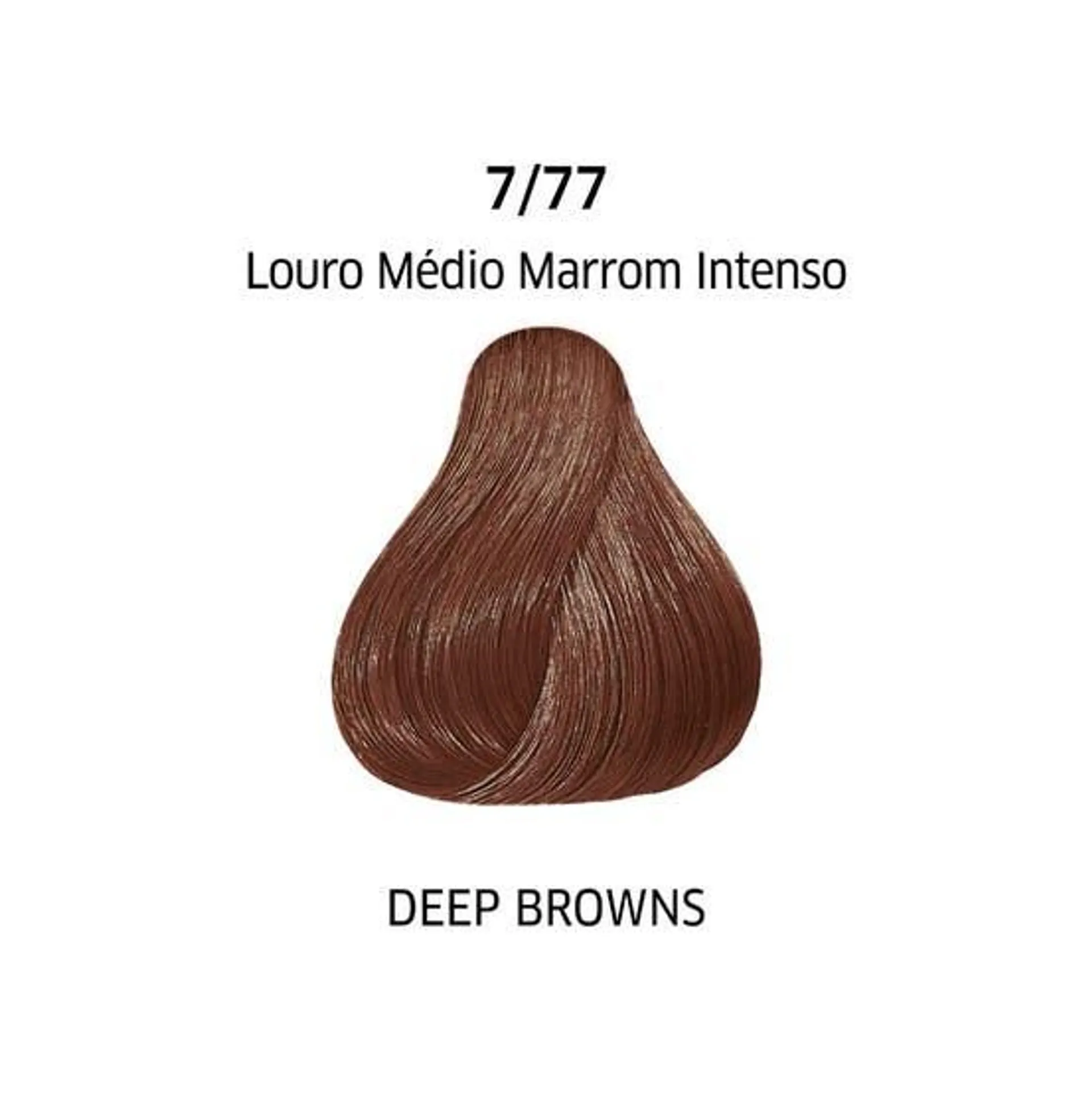 Tintura Color Perfect 7.77 Louro Médio Marrom