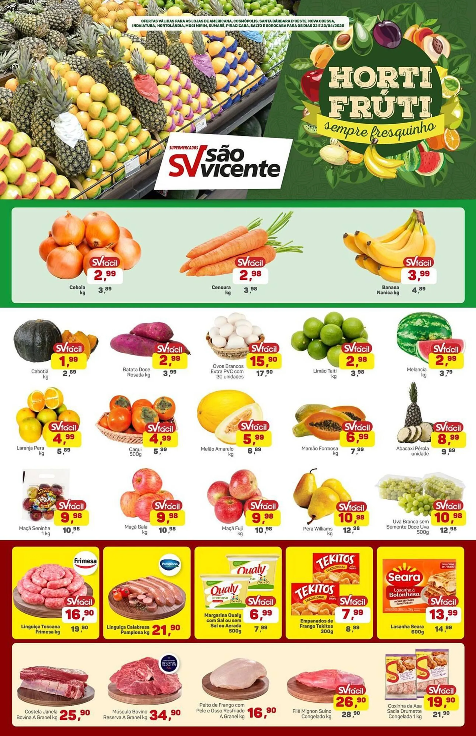 Catálogo Supermercados São Vicente - 1