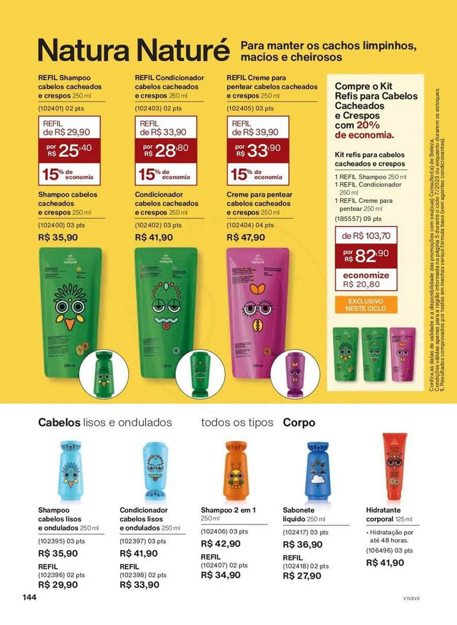 Encarte de Catálogo Natura 28 de abril até 30 de junho 2025 - Pagina 144