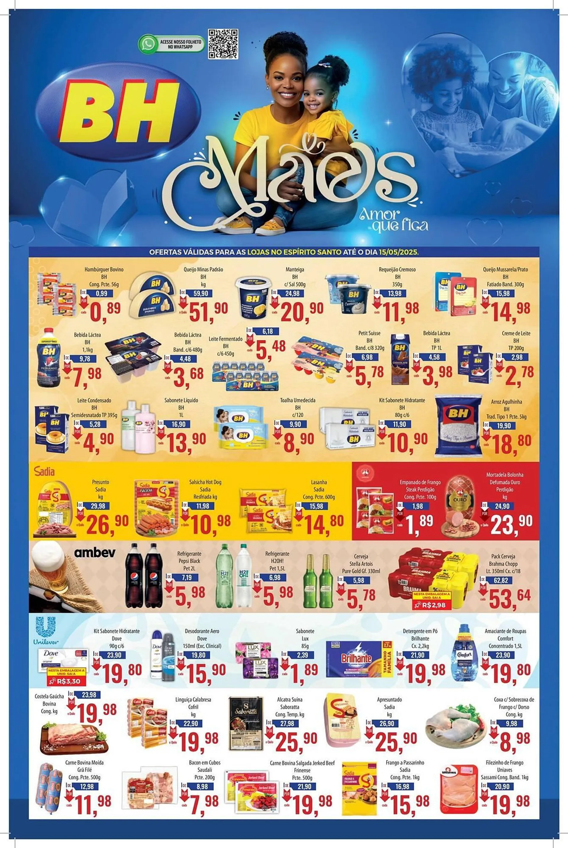 Encarte de Catálogo Supermercados BH 5 de maio até 15 de maio 2025 - Pagina 1