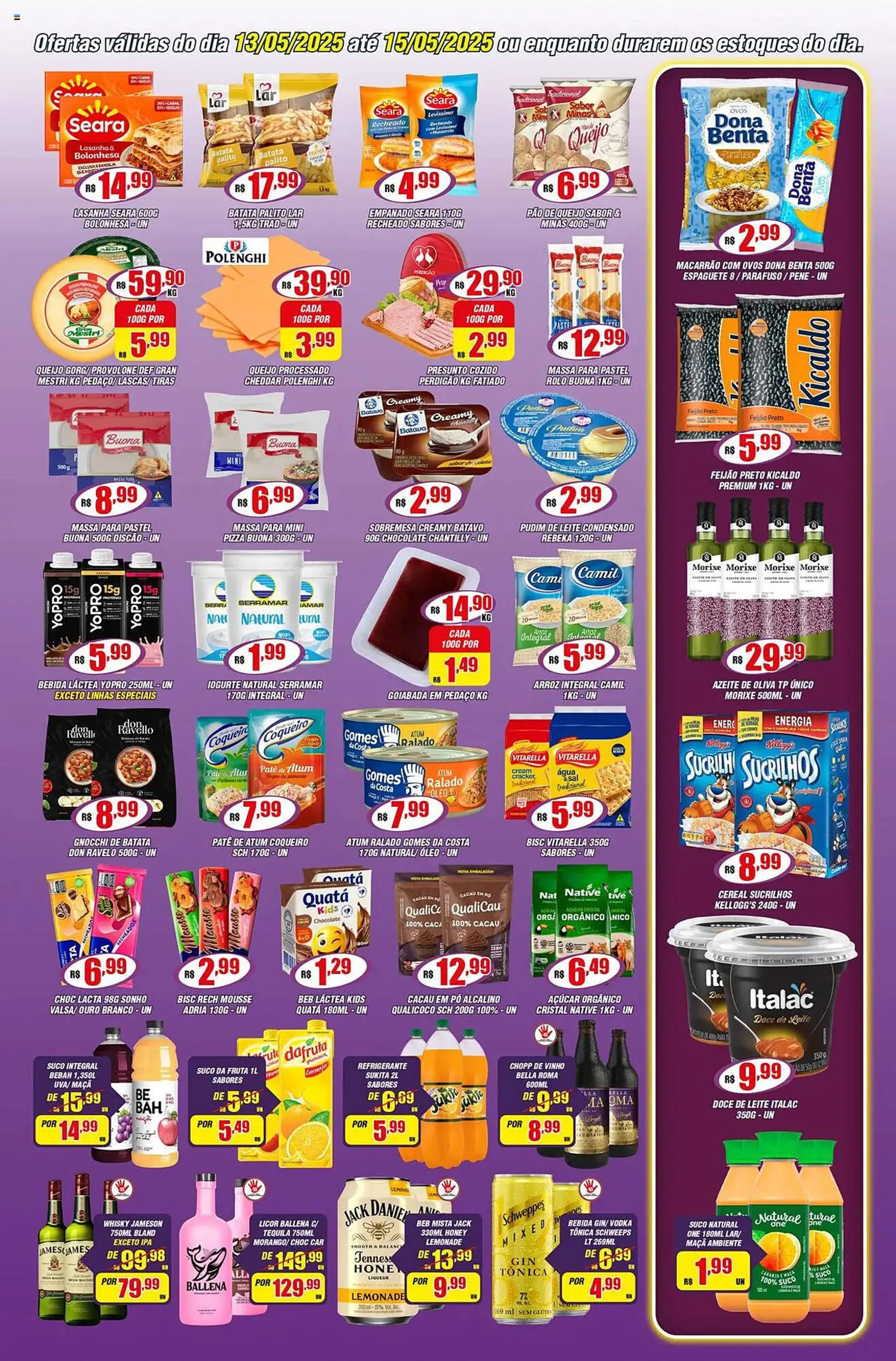 Encarte de Catálogo Violeta Supermercados 13 de maio até 16 de maio 2025 - Pagina 3