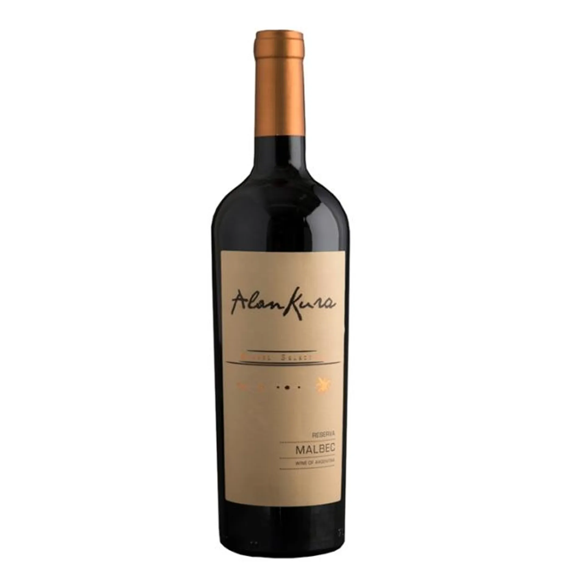 Vino Tinto Reserva Malbec Alonkura 75 Cl