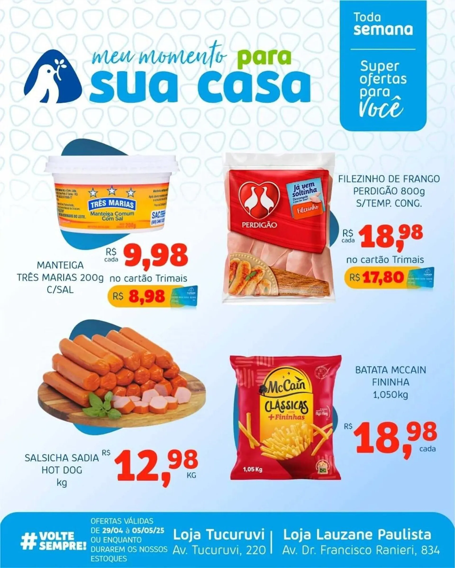 Encarte de Catálogo Trimais Supermercado 1 de maio até 5 de maio 2025 - Pagina 2