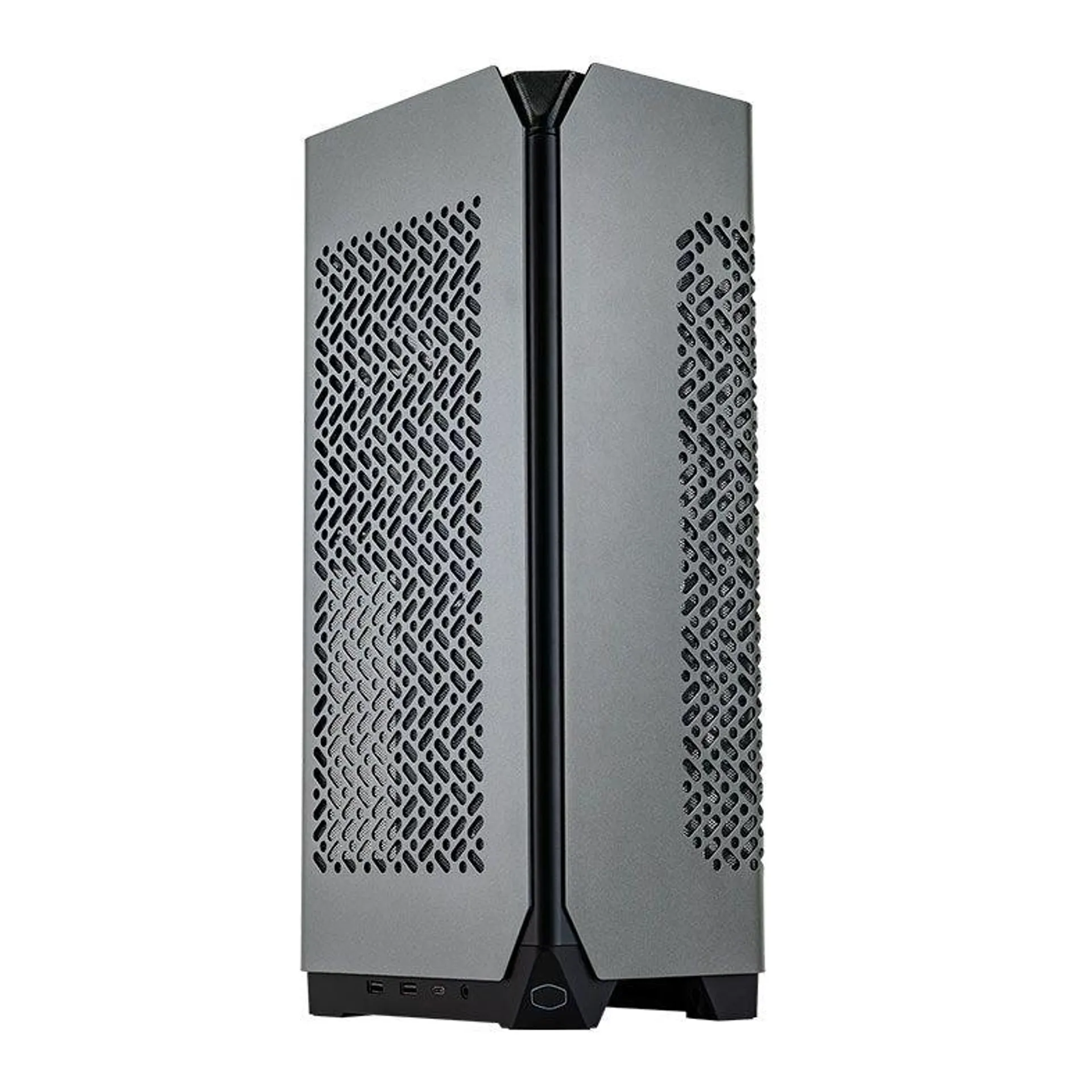 Gabinete Gamer Cooler Master Ncore 100 Max, Com 1 Fan, Fonte 850W e Water Cooler 120mm, Cinza, NR100-MNNN85-SL0