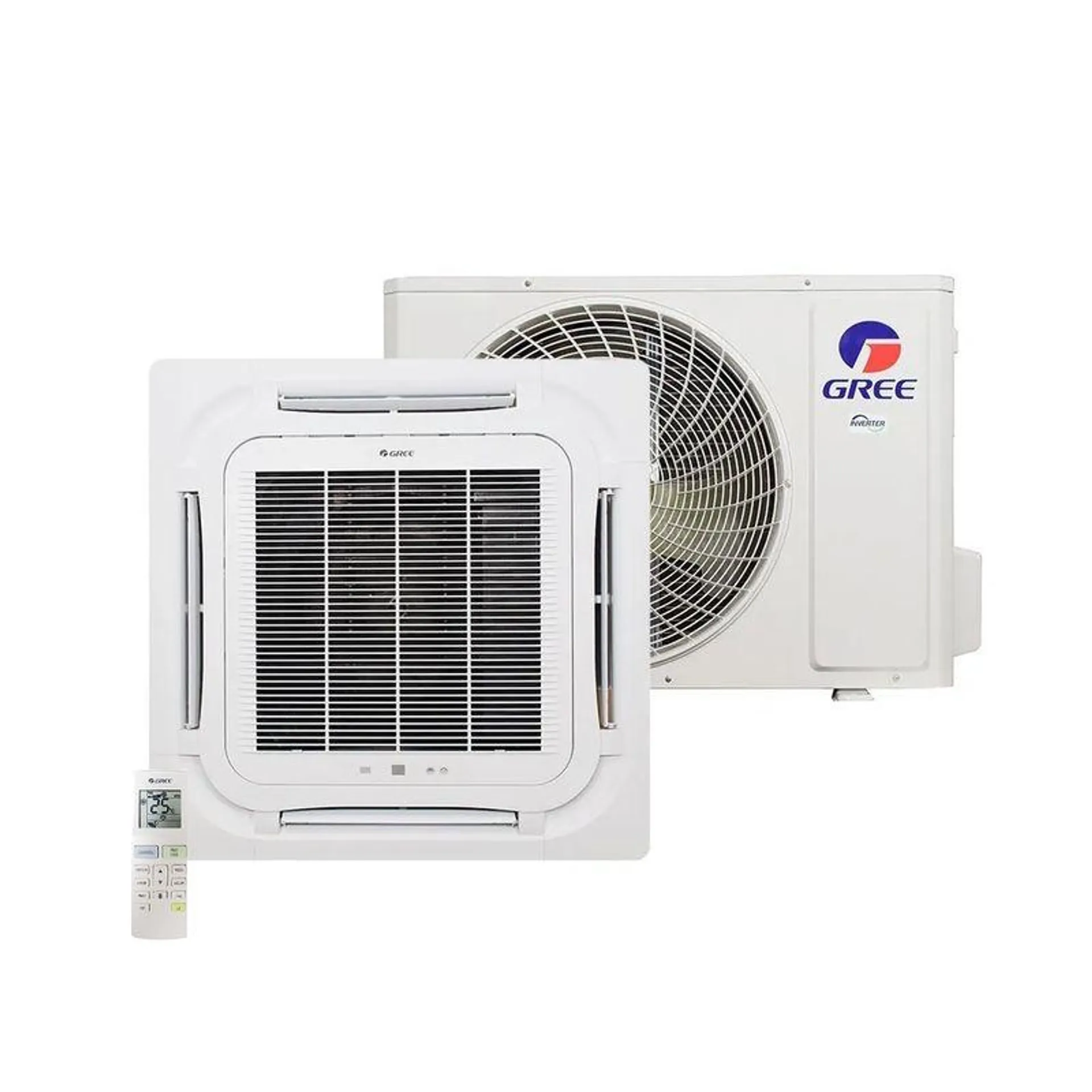 Ar condicionado Split Cassete Inverter Gree G-Prime Plus 36000 BTU/h Frio Monofásico ET010N2380A – 220 Volts