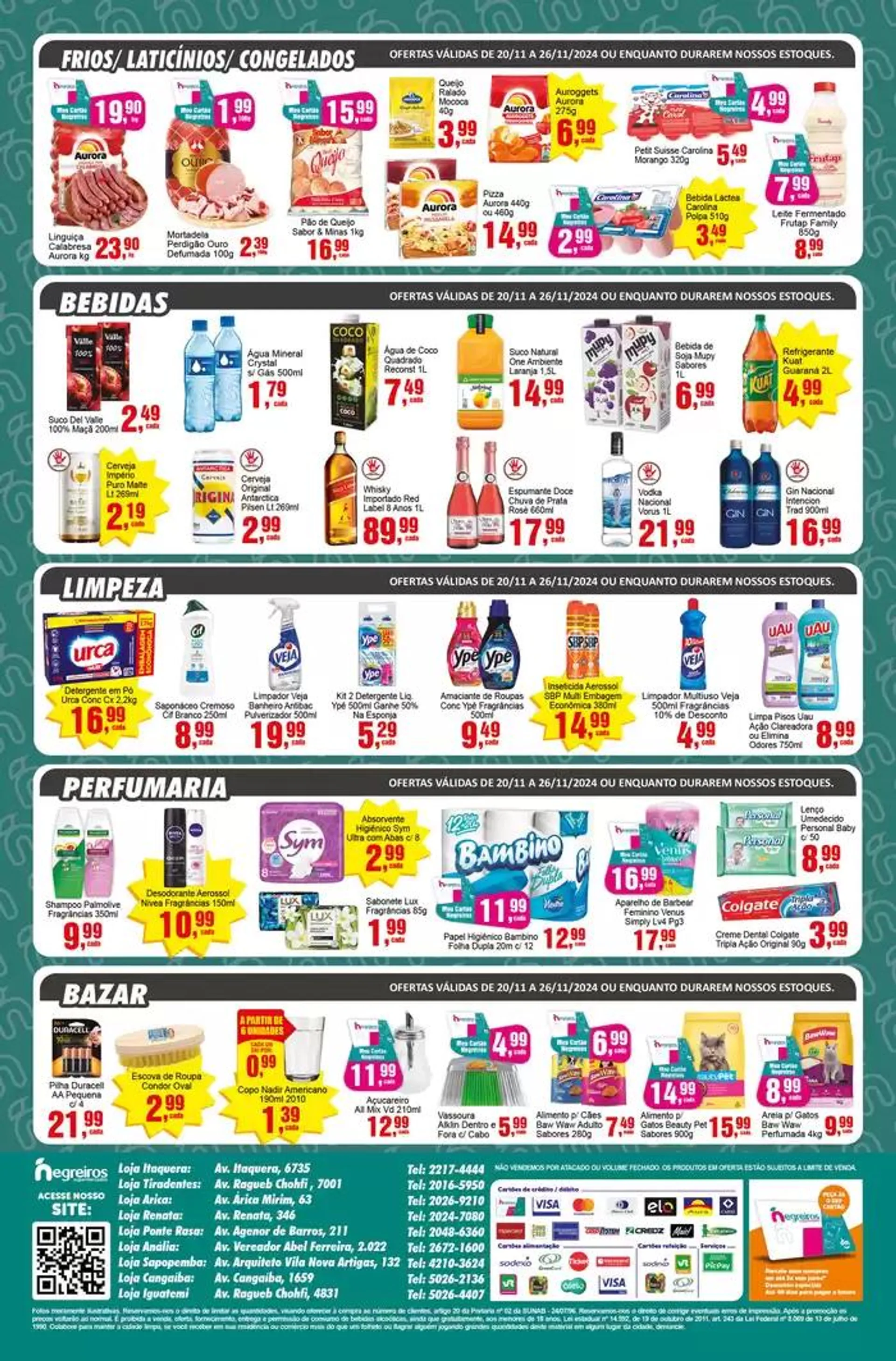 Encarte de Ofertas e promoções atuais 20 de novembro até 26 de novembro 2024 - Pagina 4