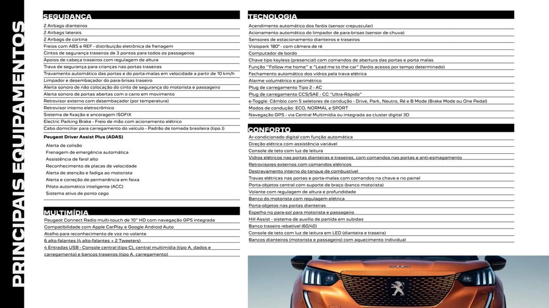 Encarte de PEUGEOT e-2008 1 de setembro até 1 de setembro 2024 - Pagina 31