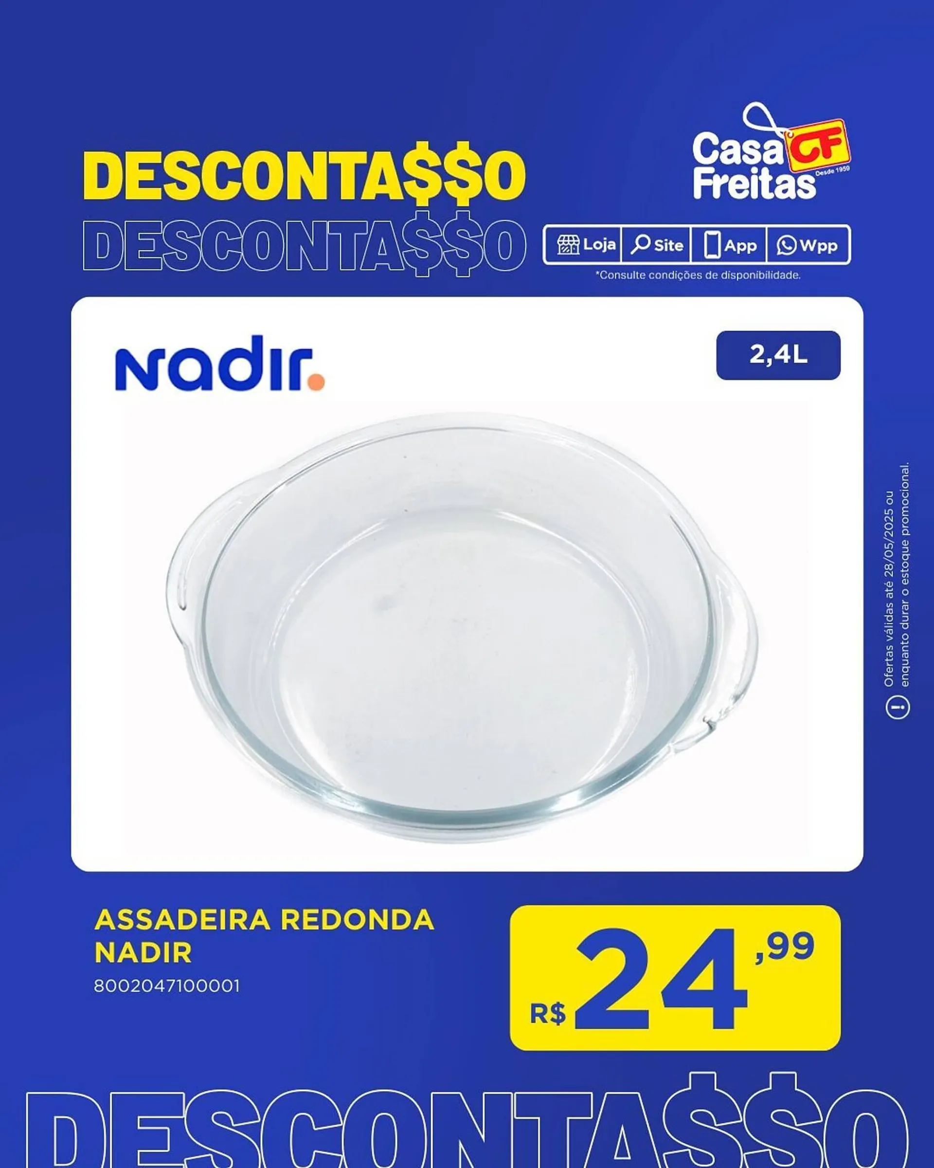 Encarte de Catálogo Casa Freitas 25 de maio até 28 de maio 2025 - Pagina 3
