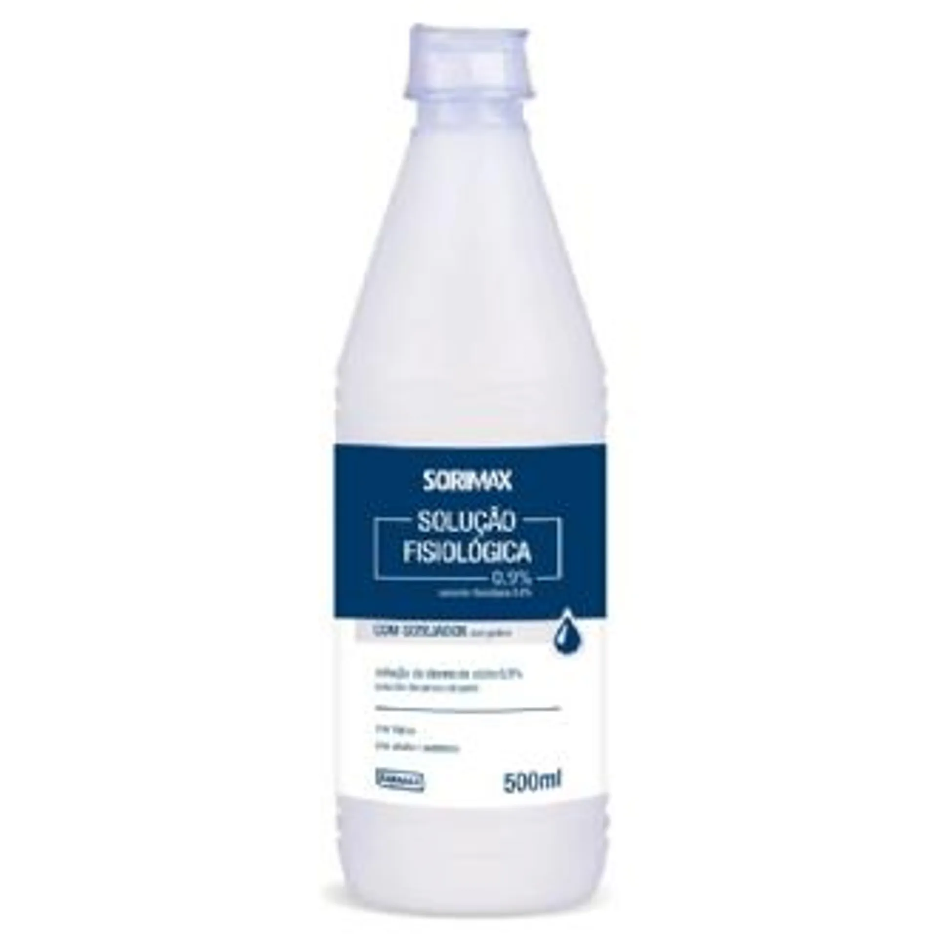 SOLUÇÃO FISIOLÓGICA COM GOTEJADOR 500ML